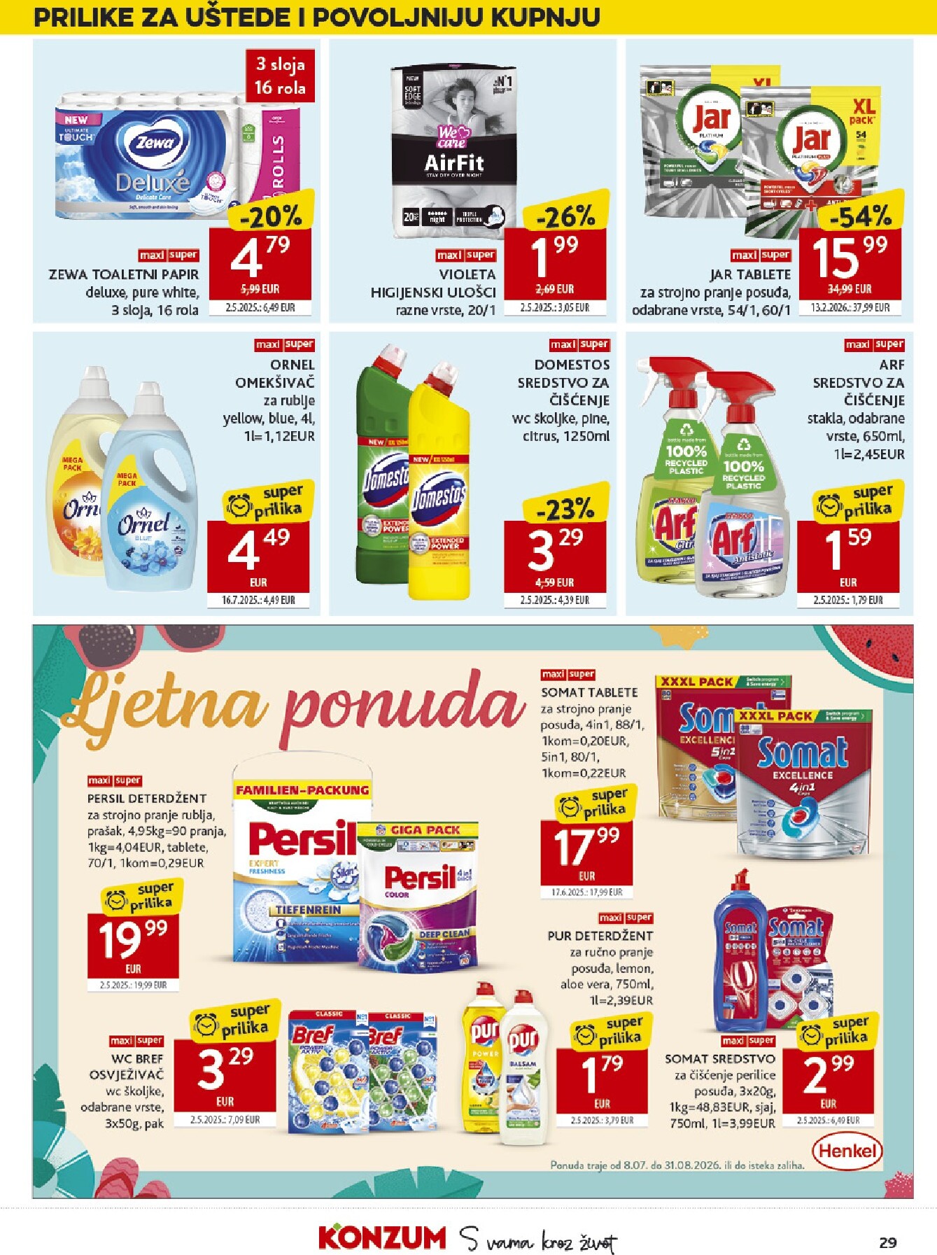 konzum - Novi Konzum katalog od srijede, 08.07.2026 do utorka, 14.07.2026 - page: 29