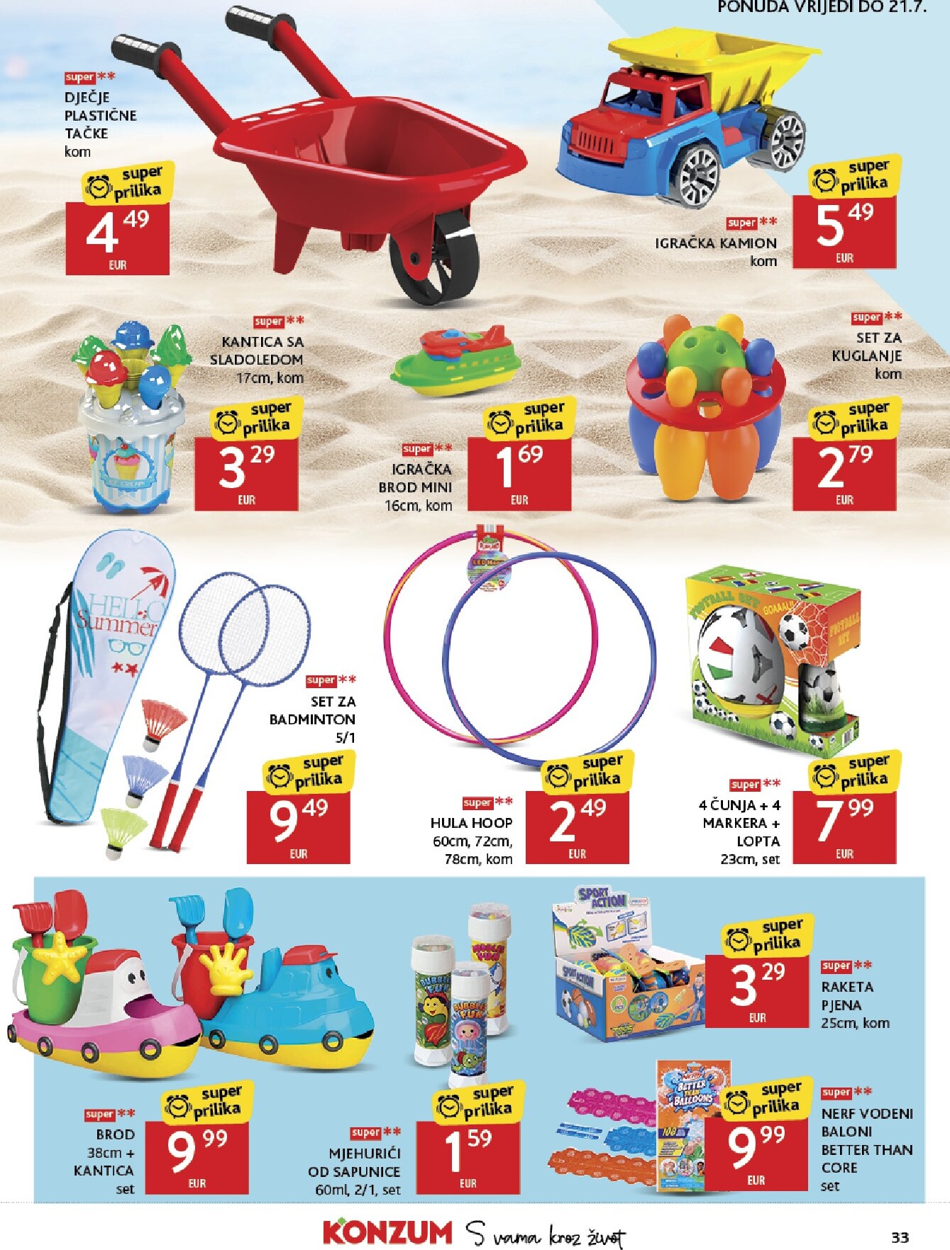 konzum - Novi Konzum katalog od srijede, 08.07.2026 do utorka, 14.07.2026 - page: 33