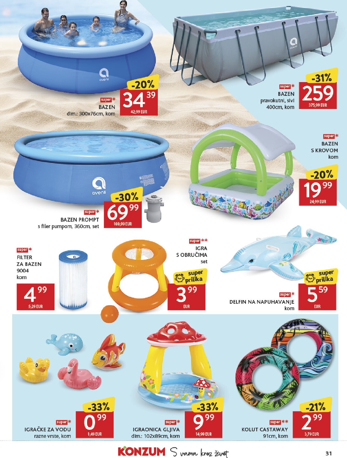 konzum - Novi Konzum katalog od srijede, 08.07.2026 do utorka, 14.07.2026 - page: 31