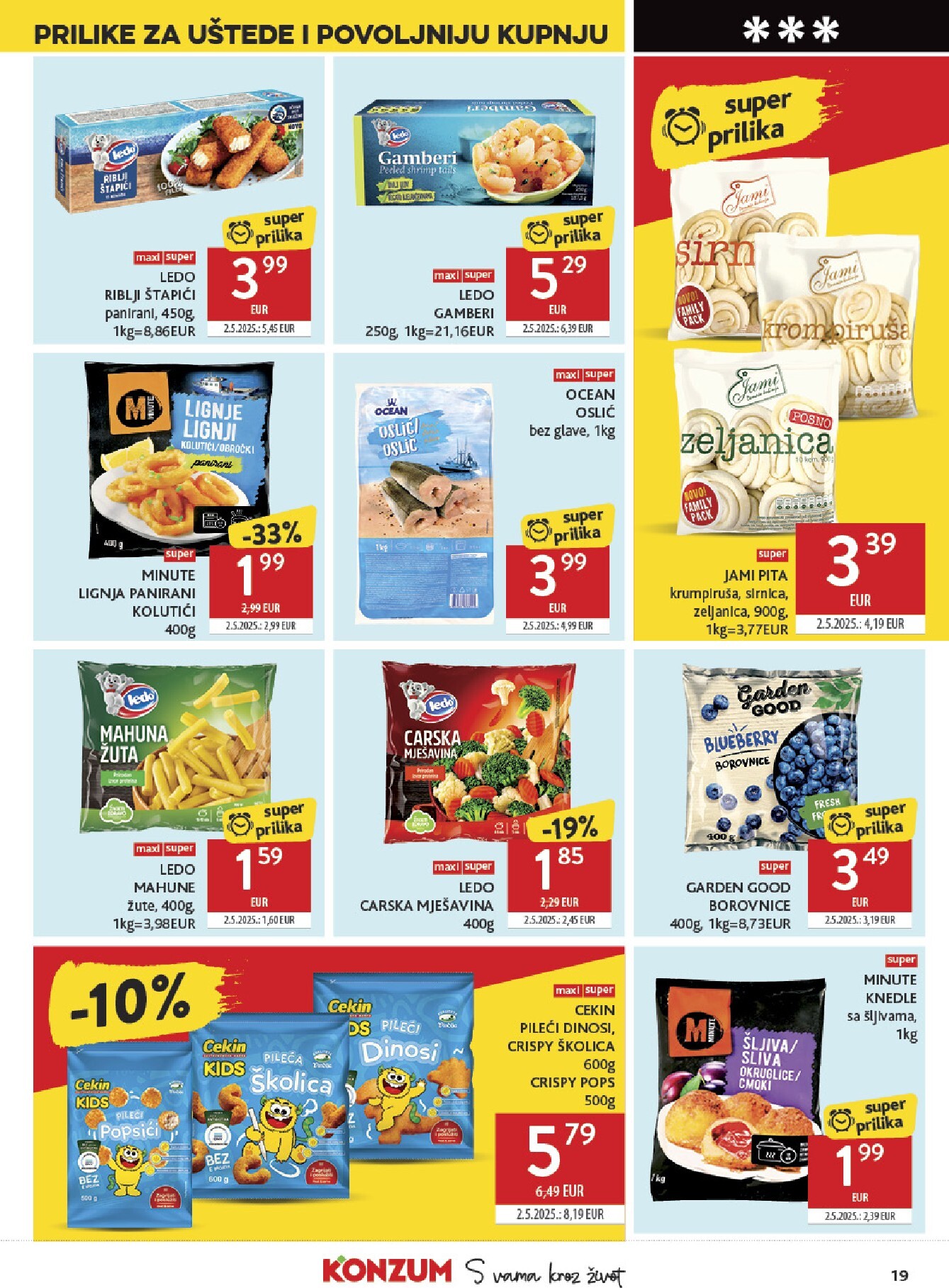 konzum - Novi Konzum katalog od srijede, 08.07.2026 do utorka, 14.07.2026 - page: 19