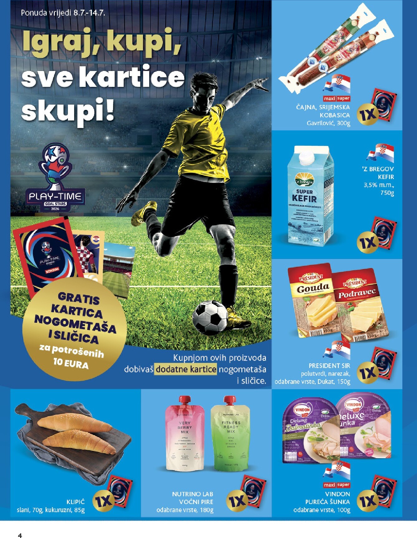 konzum - Novi Konzum katalog od srijede, 08.07.2026 do utorka, 14.07.2026 - page: 4