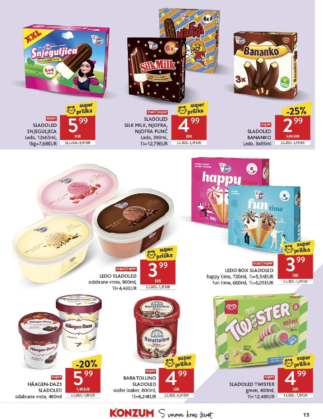 konzum - Novi Konzum katalog od srijede, 08.07.2026 do utorka, 14.07.2026 - page: 13