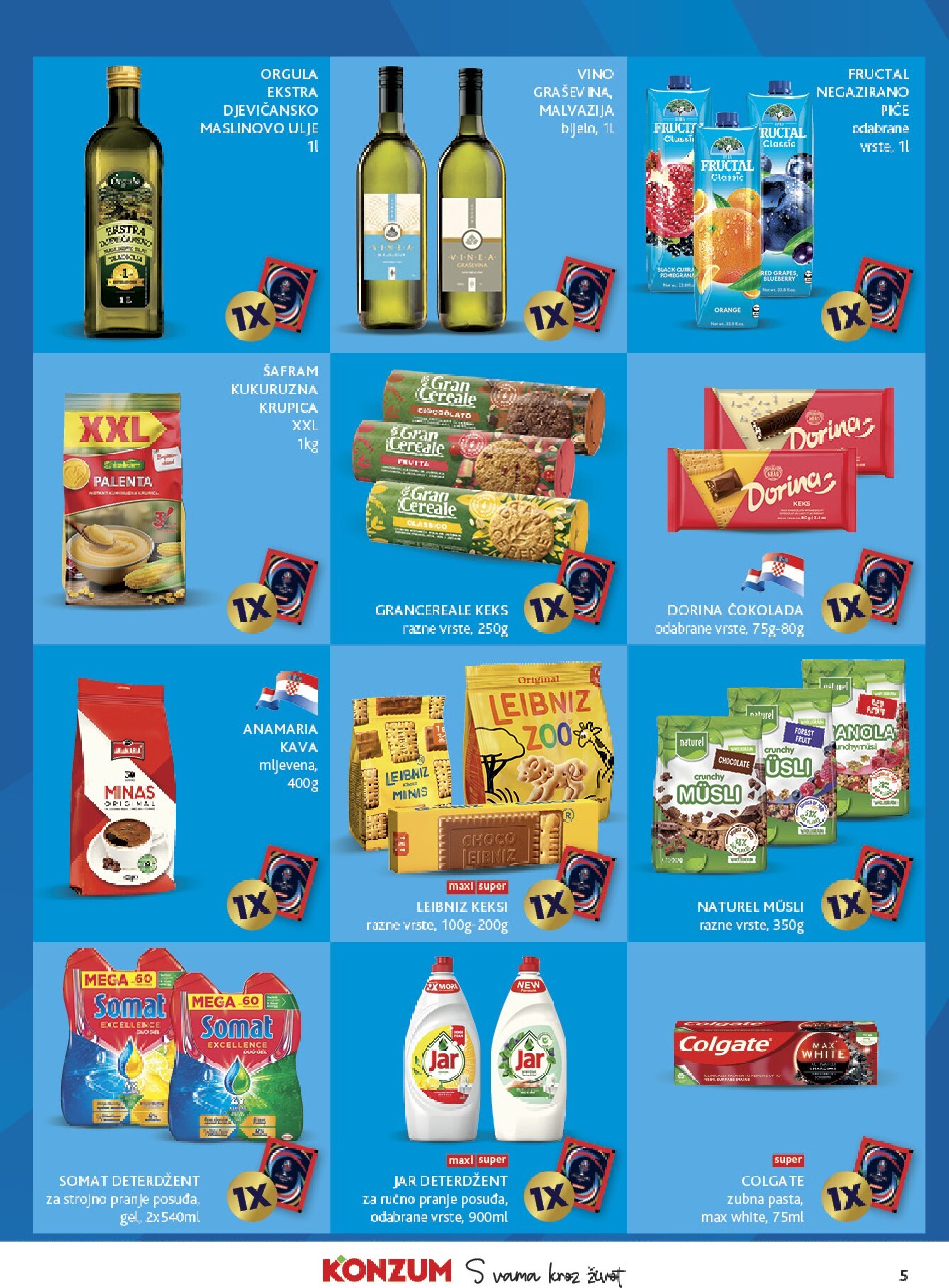 konzum - Novi Konzum katalog od srijede, 08.07.2026 do utorka, 14.07.2026 - page: 5