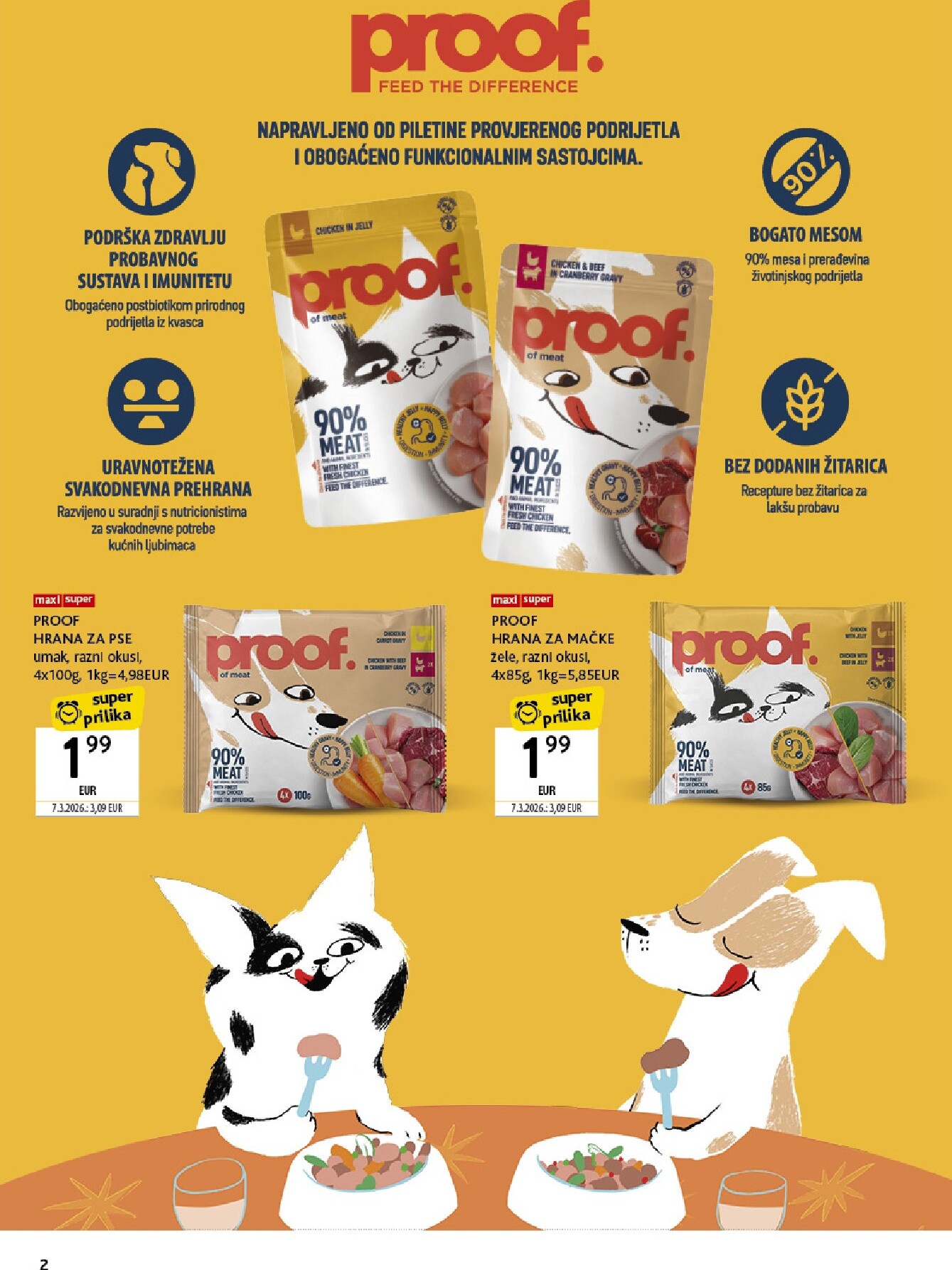 konzum - Aktualni katalog Konzum - Tematski katalog ljubimci 6. 7. - 26. 7. od ponedjeljka, 06.07.2026 do nedjelje, 26.07.2026 - page: 2