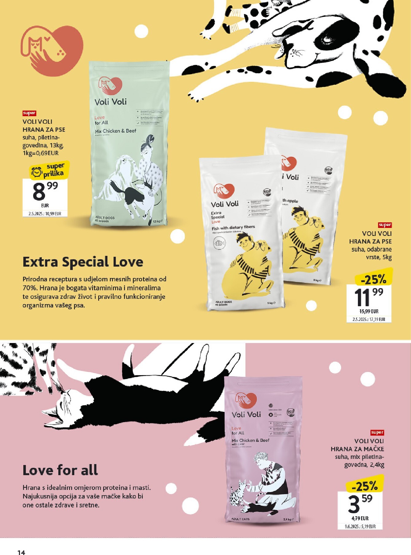 konzum - Aktualni katalog Konzum - Tematski katalog ljubimci 6. 7. - 26. 7. od ponedjeljka, 06.07.2026 do nedjelje, 26.07.2026 - page: 14