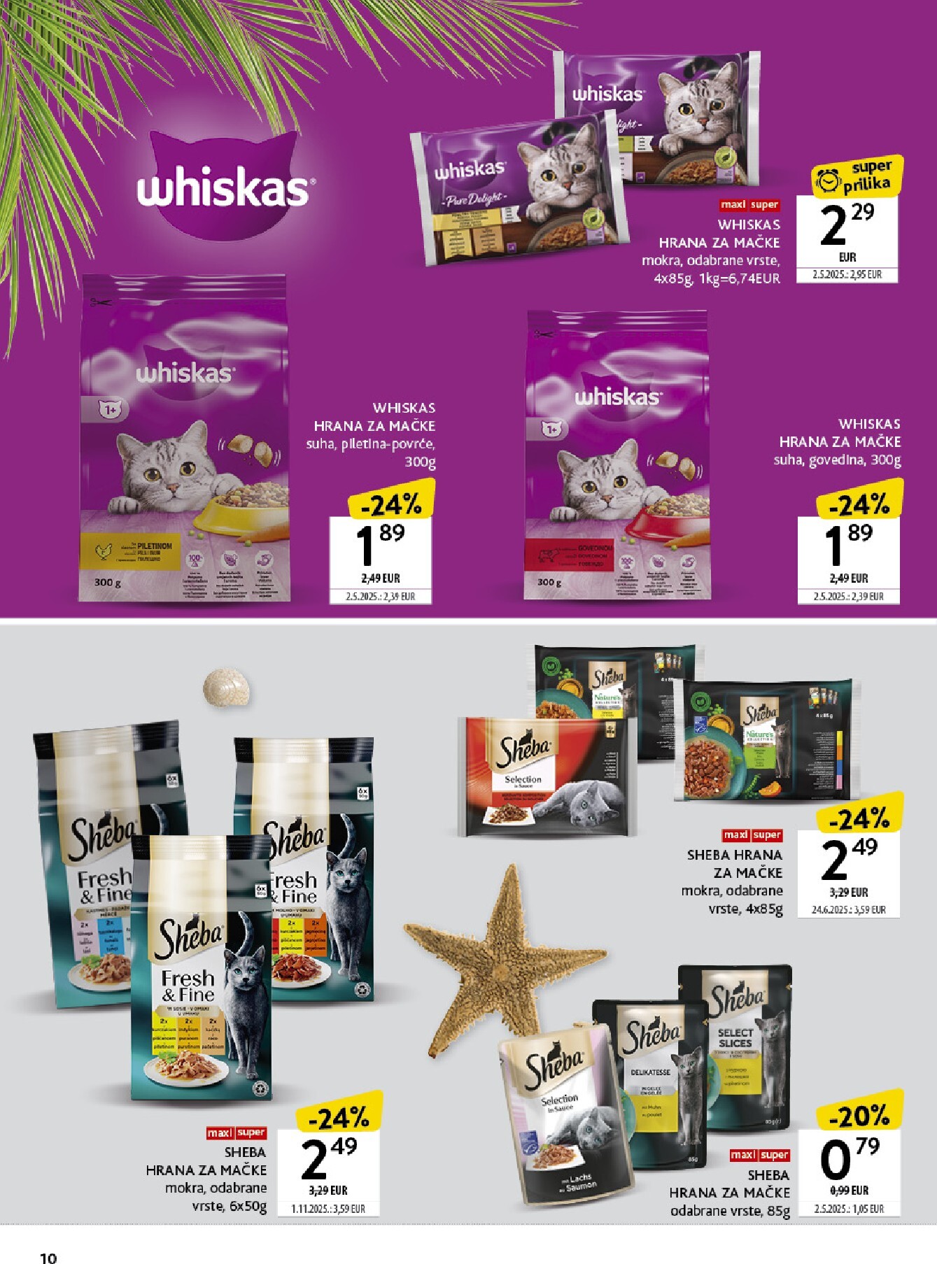 konzum - Aktualni katalog Konzum - Tematski katalog ljubimci 6. 7. - 26. 7. od ponedjeljka, 06.07.2026 do nedjelje, 26.07.2026 - page: 10