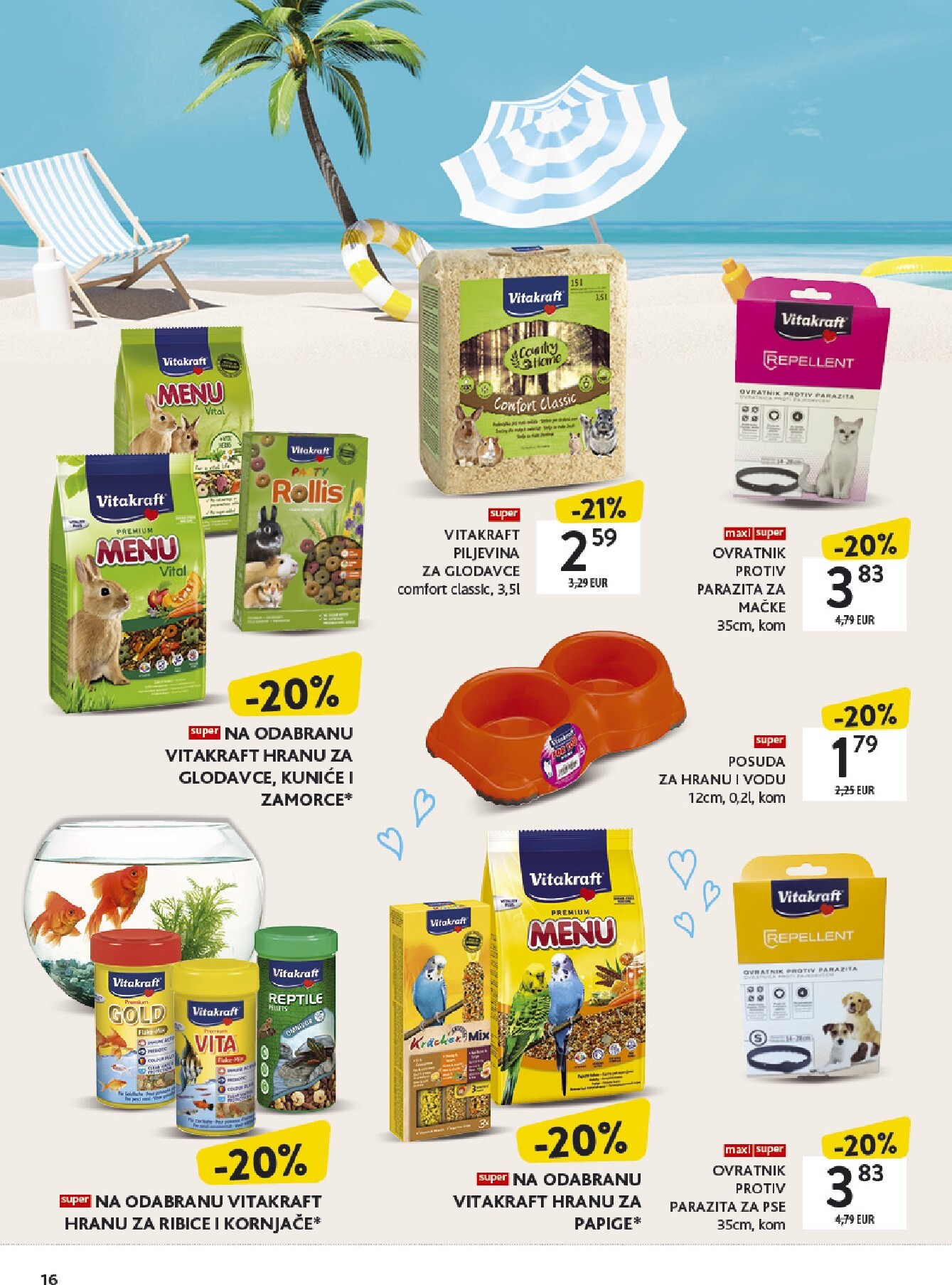 konzum - Aktualni katalog Konzum - Tematski katalog ljubimci 6. 7. - 26. 7. od ponedjeljka, 06.07.2026 do nedjelje, 26.07.2026 - page: 16