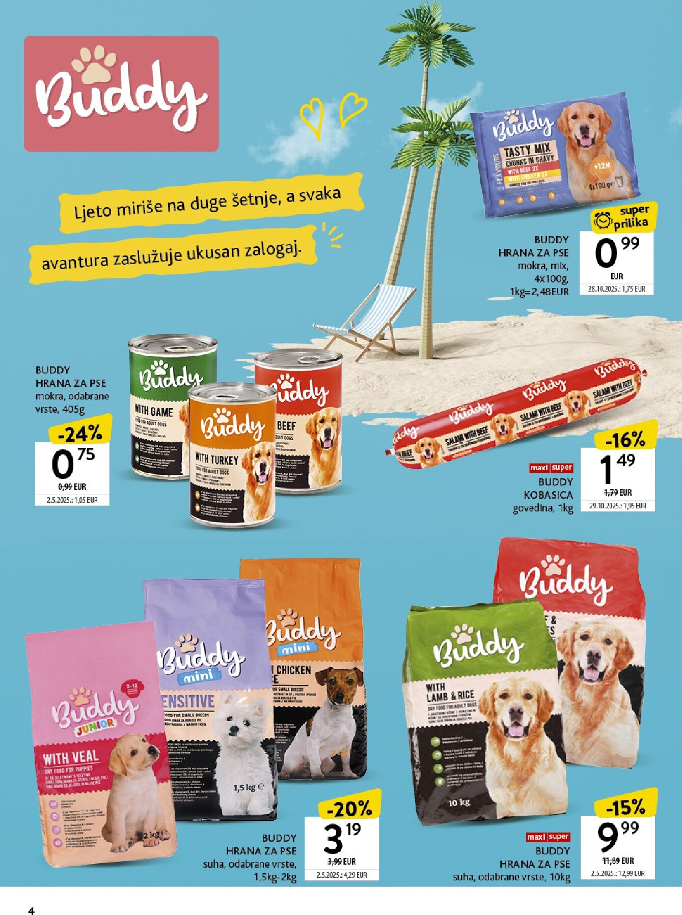 konzum - Aktualni katalog Konzum - Tematski katalog ljubimci 6. 7. - 26. 7. od ponedjeljka, 06.07.2026 do nedjelje, 26.07.2026 - page: 4