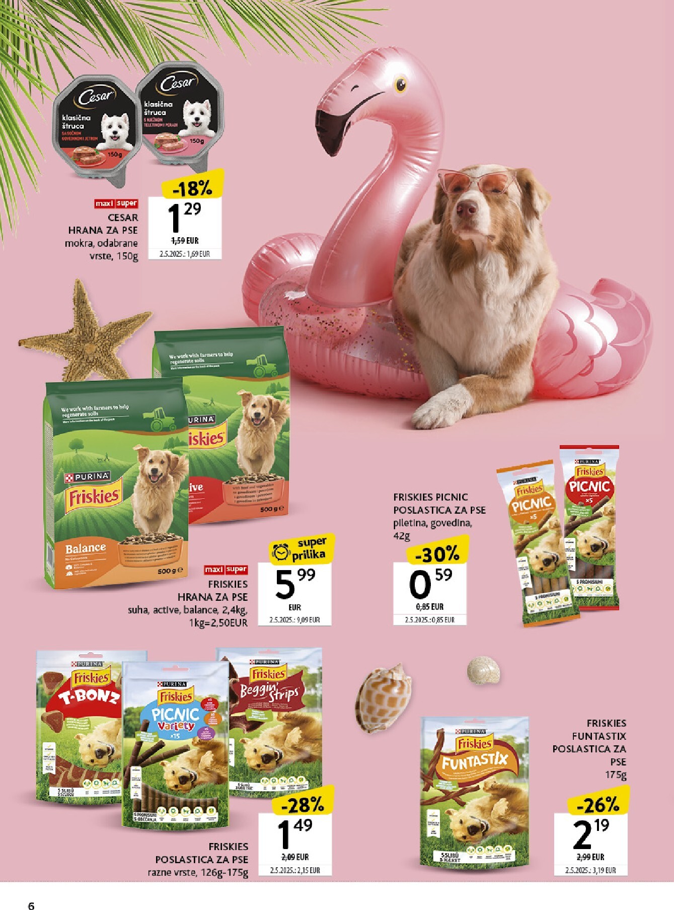 konzum - Aktualni katalog Konzum - Tematski katalog ljubimci 6. 7. - 26. 7. od ponedjeljka, 06.07.2026 do nedjelje, 26.07.2026 - page: 6