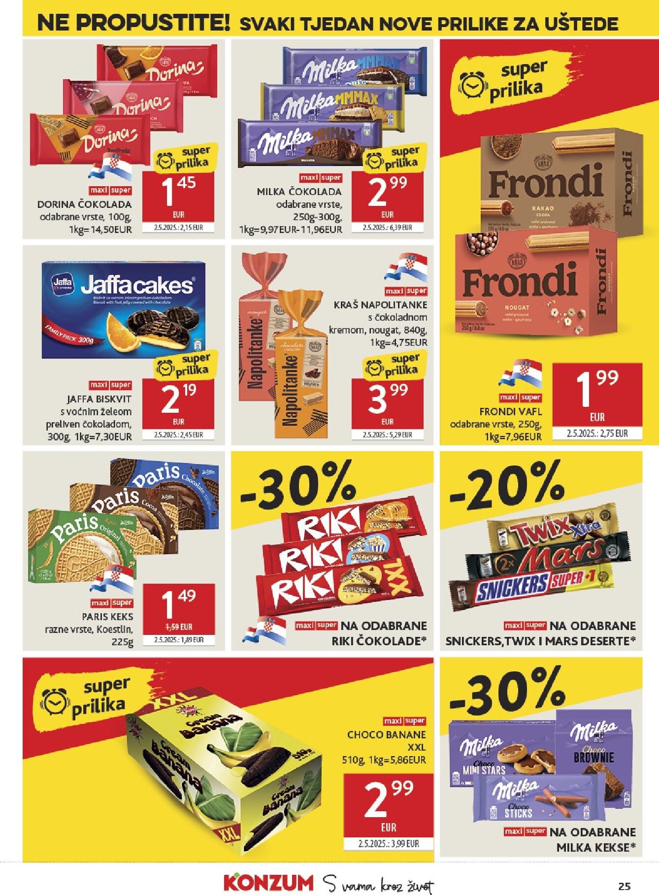 konzum - Novi Konzum katalog od srijede, 15.07.2026 do utorka, 21.07.2026 - page: 25