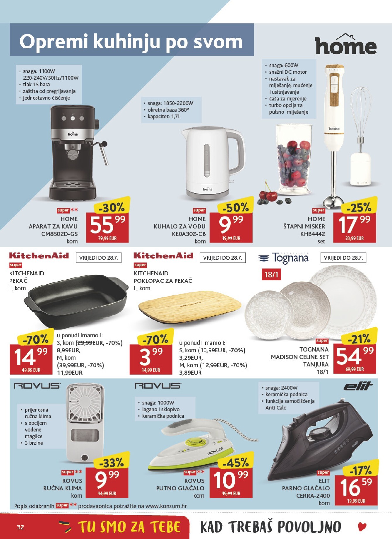 konzum - Novi Konzum katalog od srijede, 15.07.2026 do utorka, 21.07.2026 - page: 32