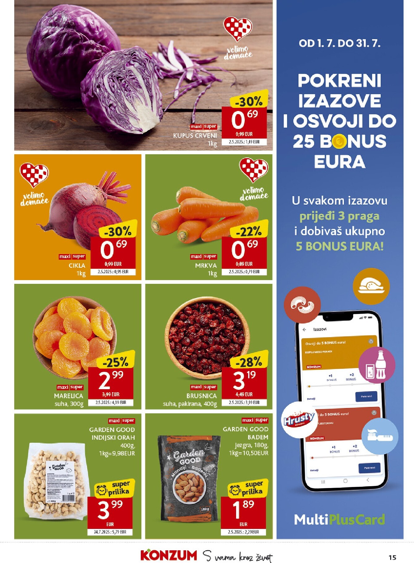 konzum - Novi Konzum katalog od srijede, 15.07.2026 do utorka, 21.07.2026 - page: 15