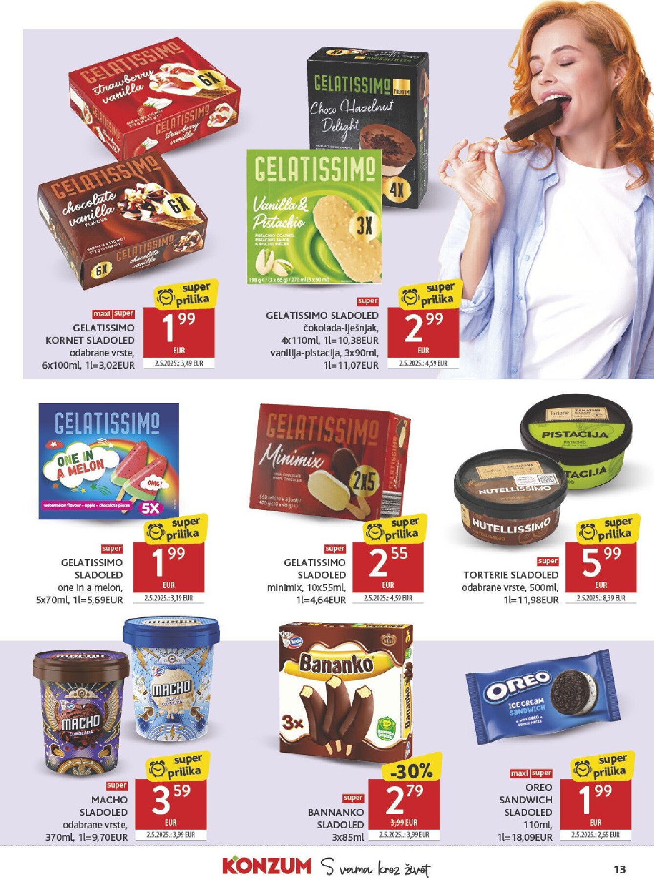 konzum - Novi Konzum katalog od srijede, 15.07.2026 do utorka, 21.07.2026 - page: 13