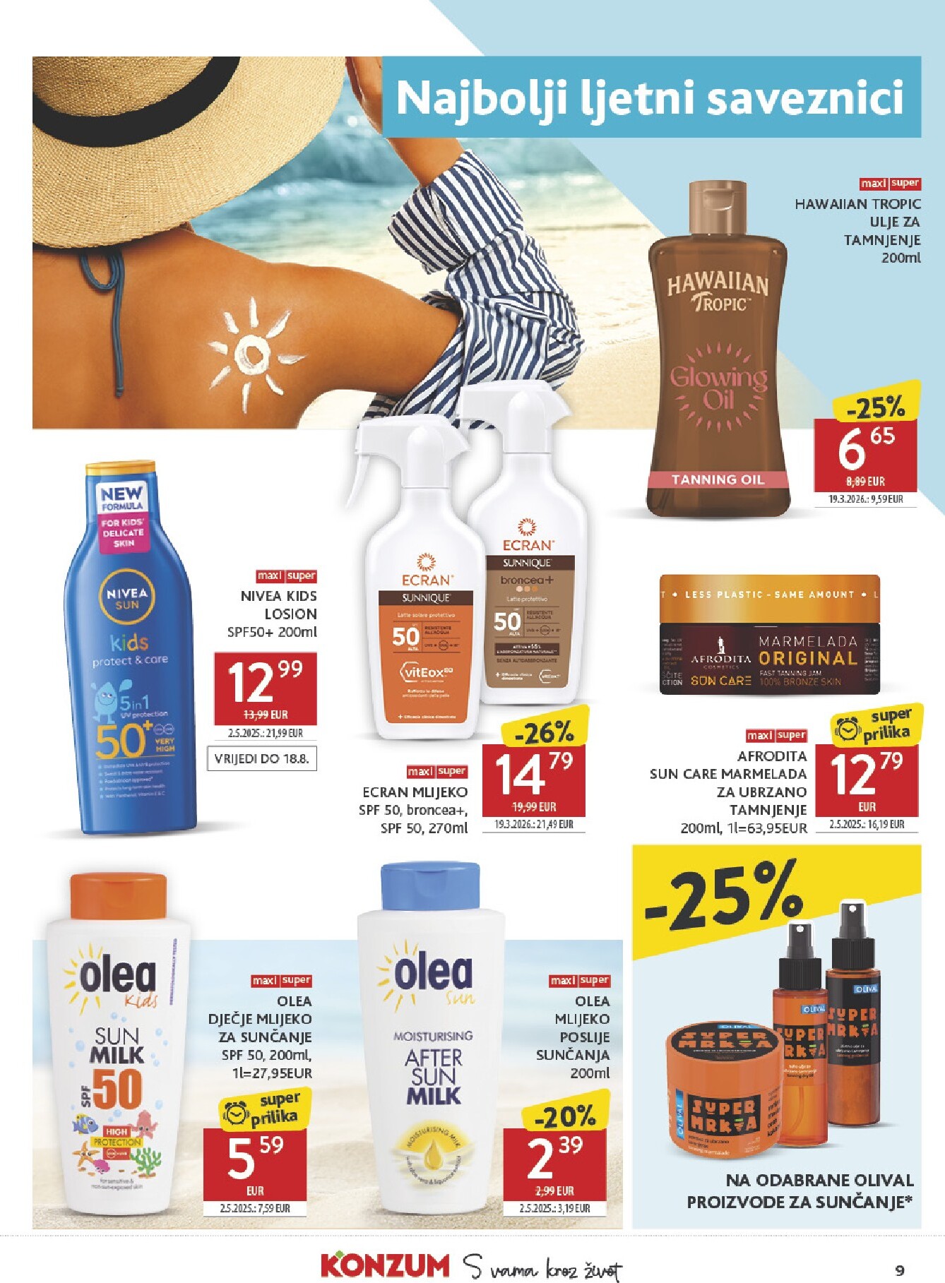 konzum - Novi Konzum katalog od srijede, 15.07.2026 do utorka, 21.07.2026 - page: 9