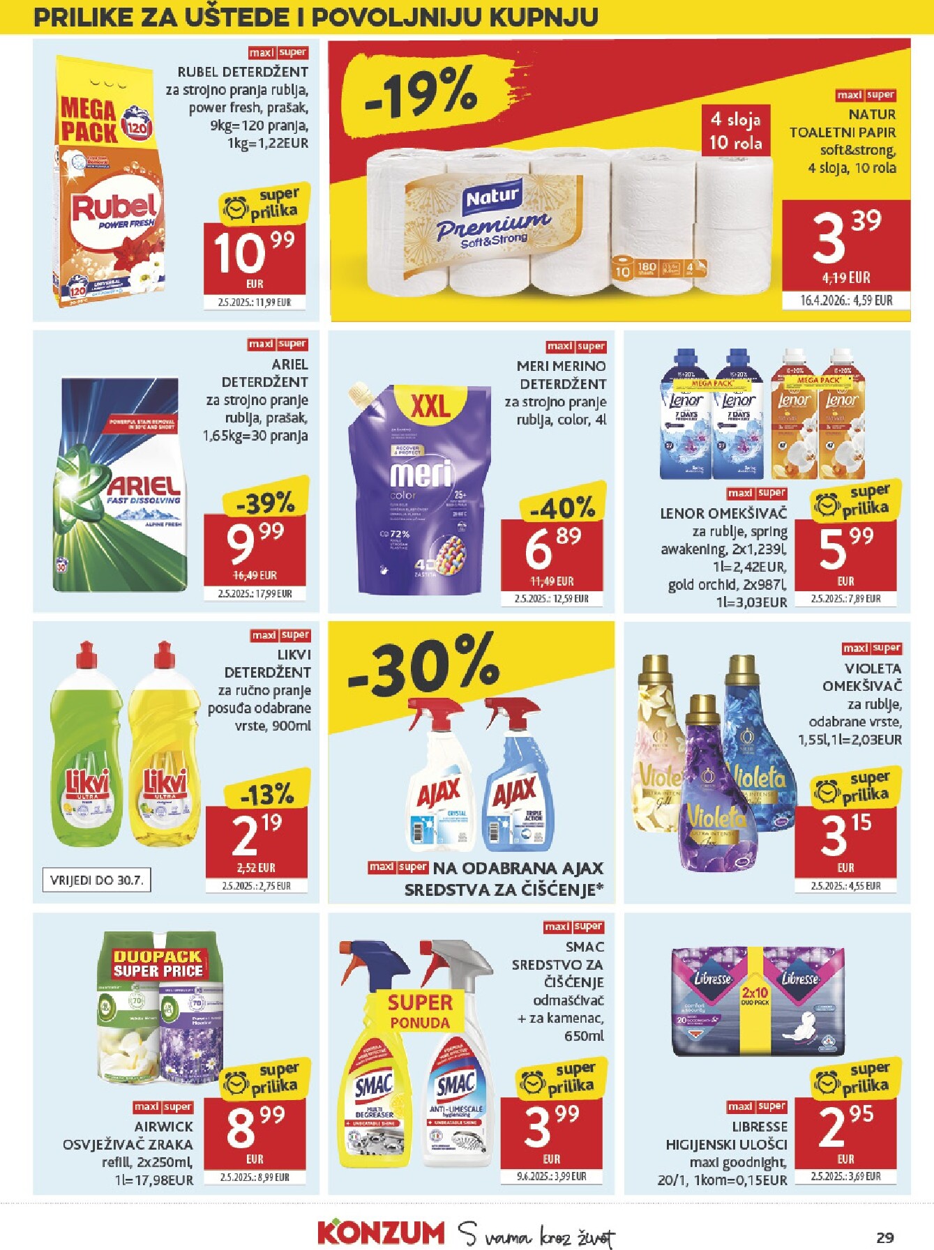 konzum - Novi Konzum katalog od srijede, 15.07.2026 do utorka, 21.07.2026 - page: 29