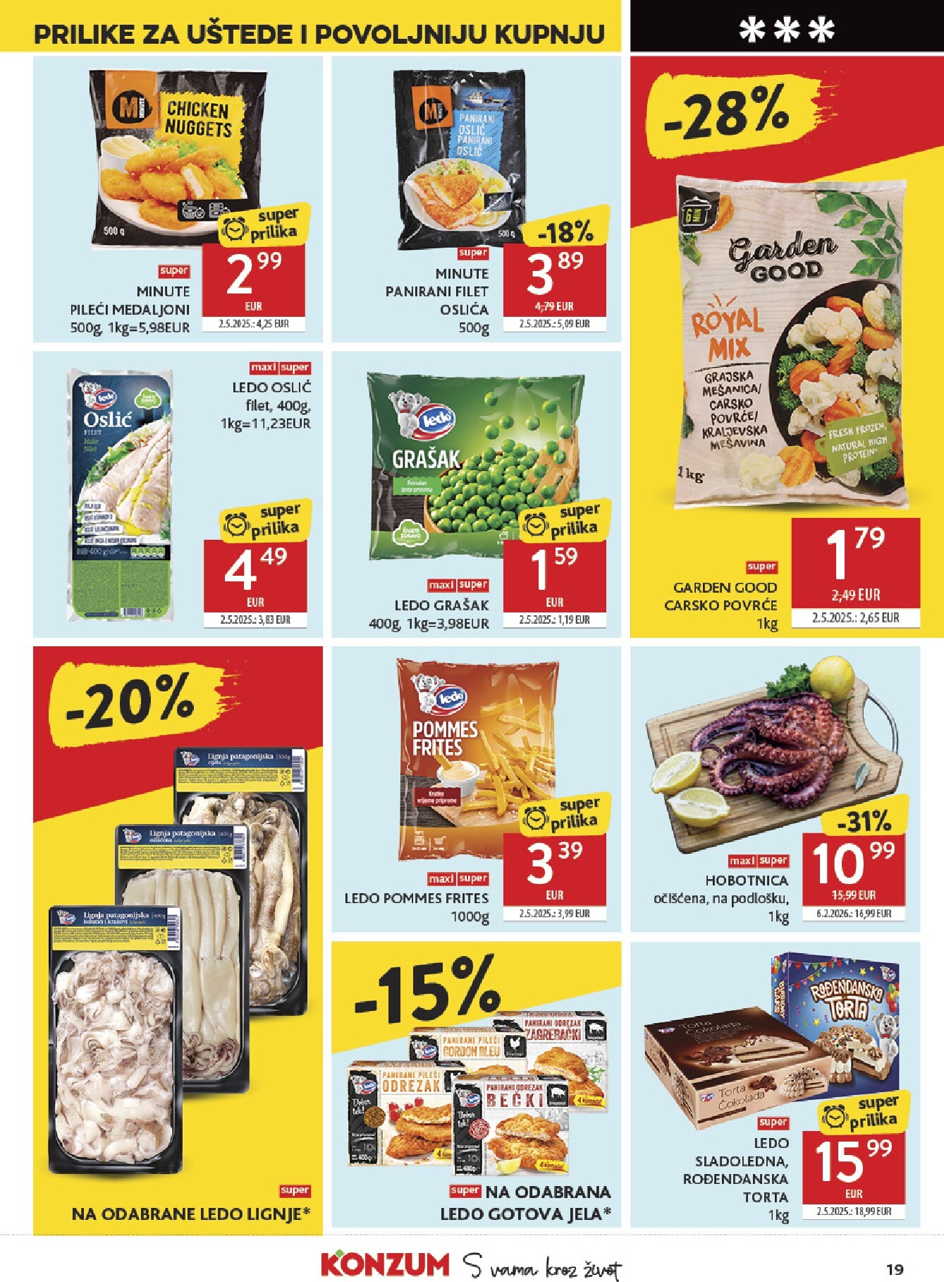 konzum - Novi Konzum katalog od srijede, 15.07.2026 do utorka, 21.07.2026 - page: 19
