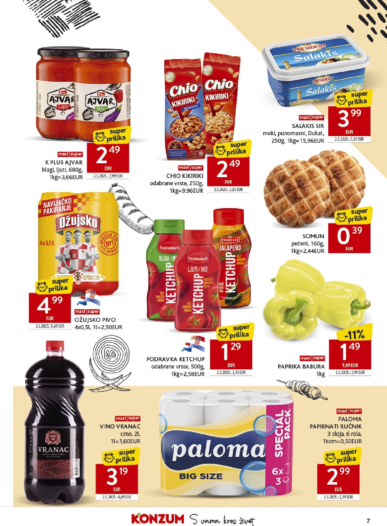 konzum - Novi Konzum katalog od srijede, 15.07.2026 do utorka, 21.07.2026 - page: 7