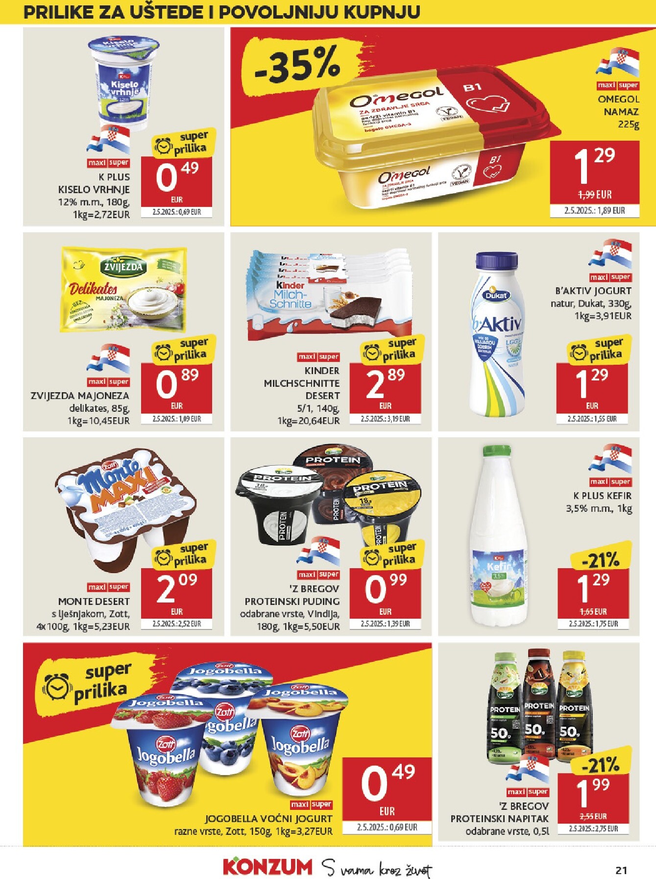 konzum - Novi Konzum katalog od srijede, 15.07.2026 do utorka, 21.07.2026 - page: 21