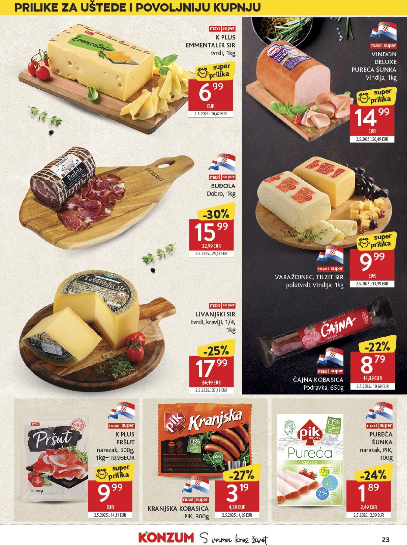 konzum - Novi Konzum katalog od srijede, 15.07.2026 do utorka, 21.07.2026 - page: 23