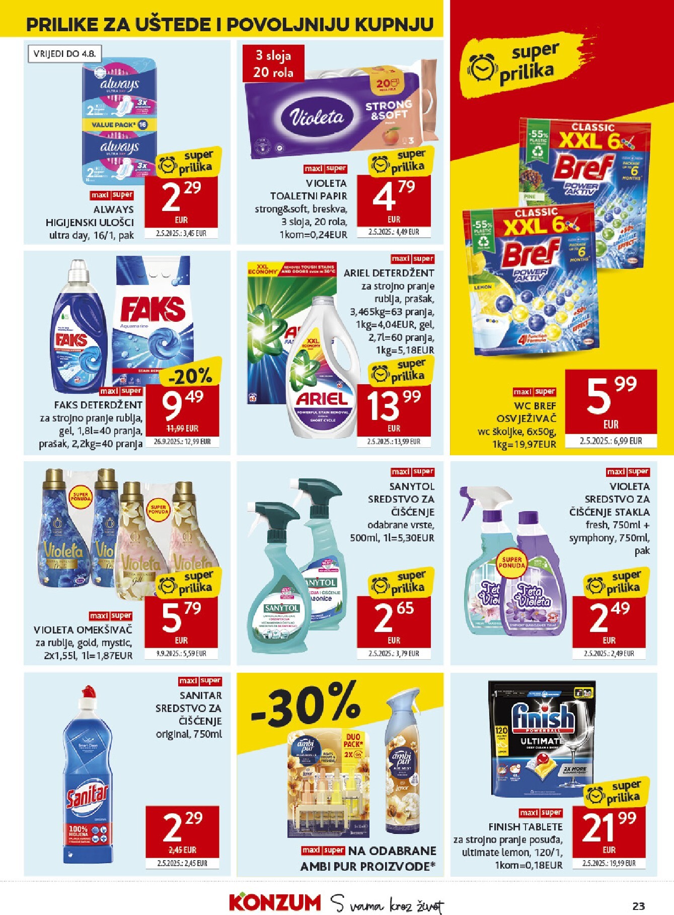 konzum - Novi Konzum katalog od srijede, 22.07.2026 do utorka, 28.07.2026 - page: 23