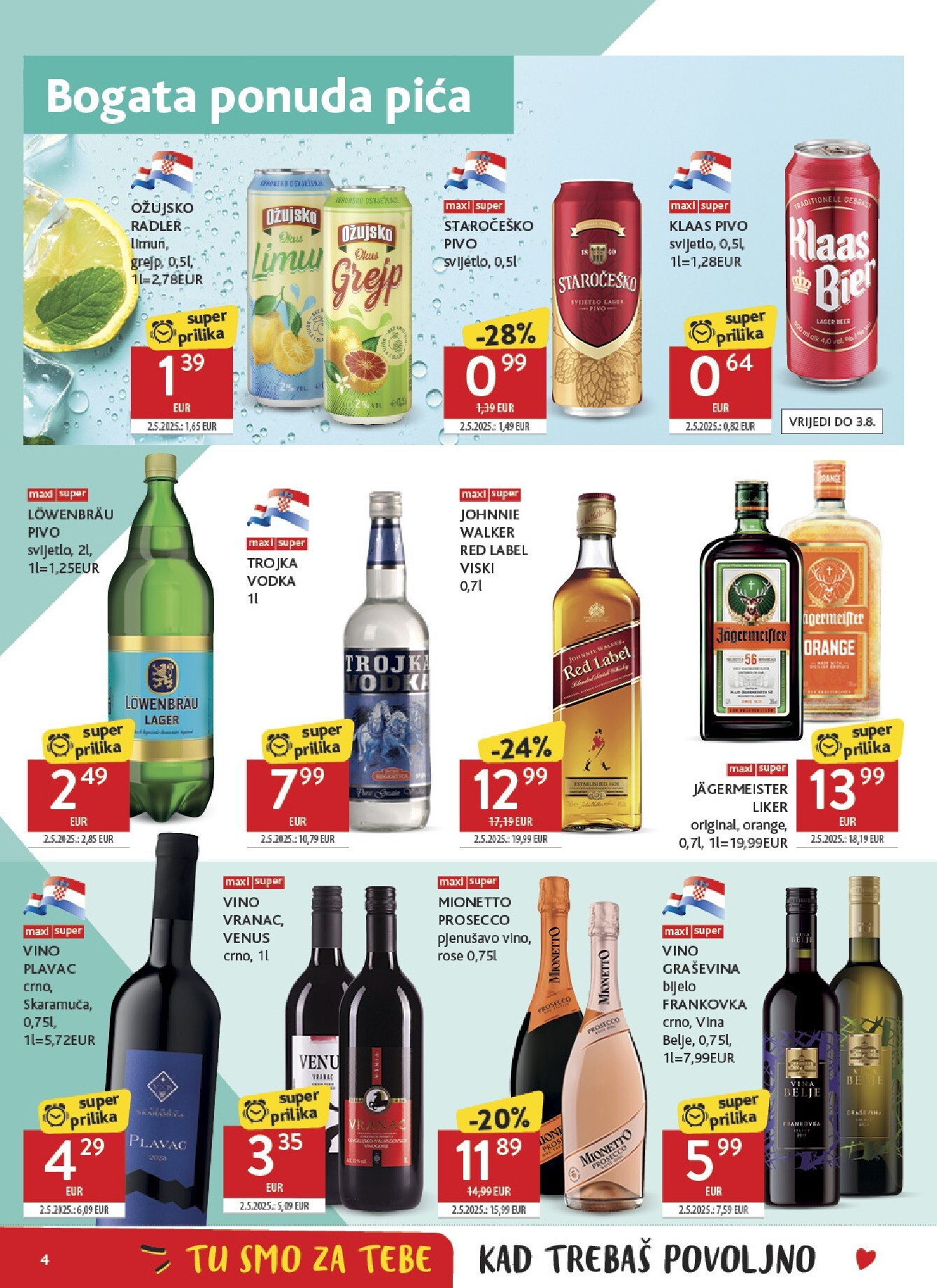 konzum - Novi Konzum katalog od srijede, 22.07.2026 do utorka, 28.07.2026 - page: 4
