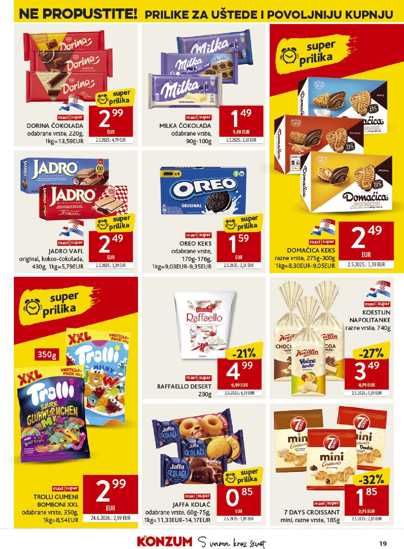 konzum - Novi Konzum katalog od srijede, 22.07.2026 do utorka, 28.07.2026 - page: 19