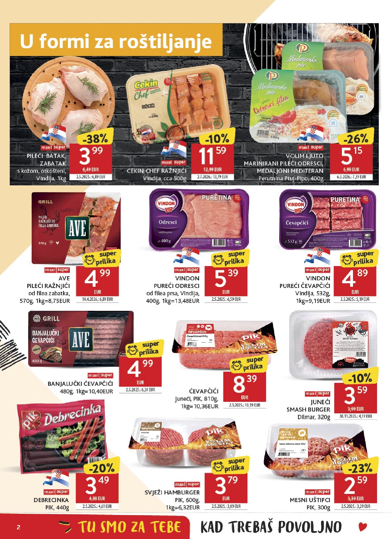 konzum - Novi Konzum katalog od srijede, 22.07.2026 do utorka, 28.07.2026 - page: 2