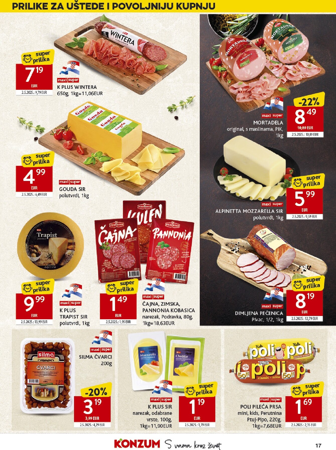 konzum - Novi Konzum katalog od srijede, 22.07.2026 do utorka, 28.07.2026 - page: 17