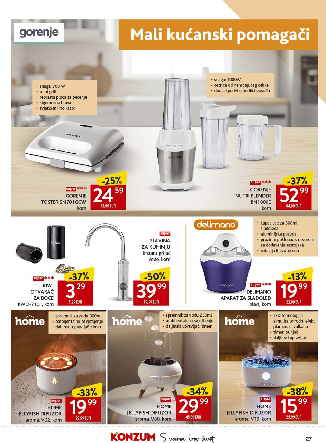 konzum - Novi Konzum katalog od srijede, 22.07.2026 do utorka, 28.07.2026 - page: 27