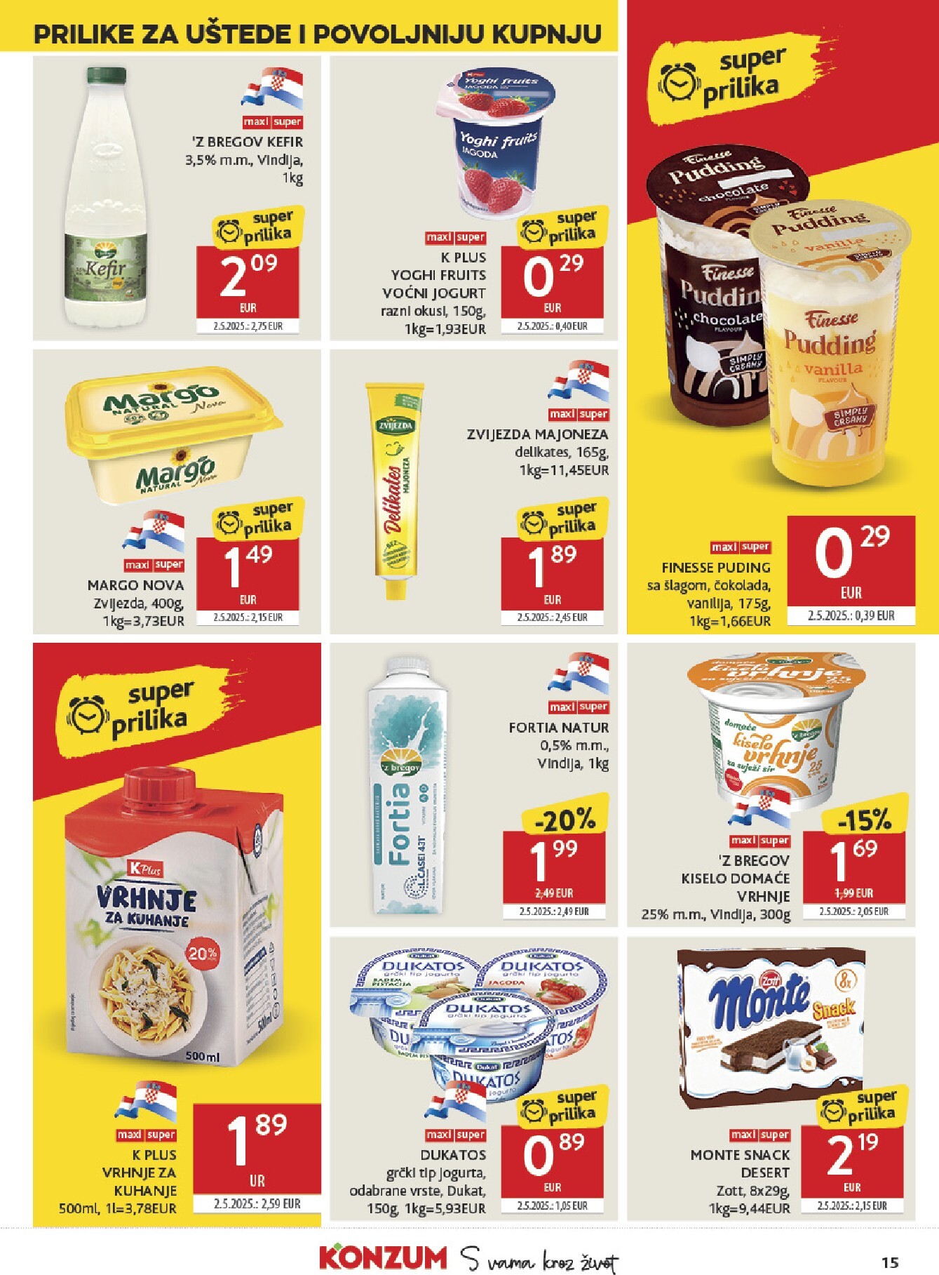 konzum - Novi Konzum katalog od srijede, 22.07.2026 do utorka, 28.07.2026 - page: 15