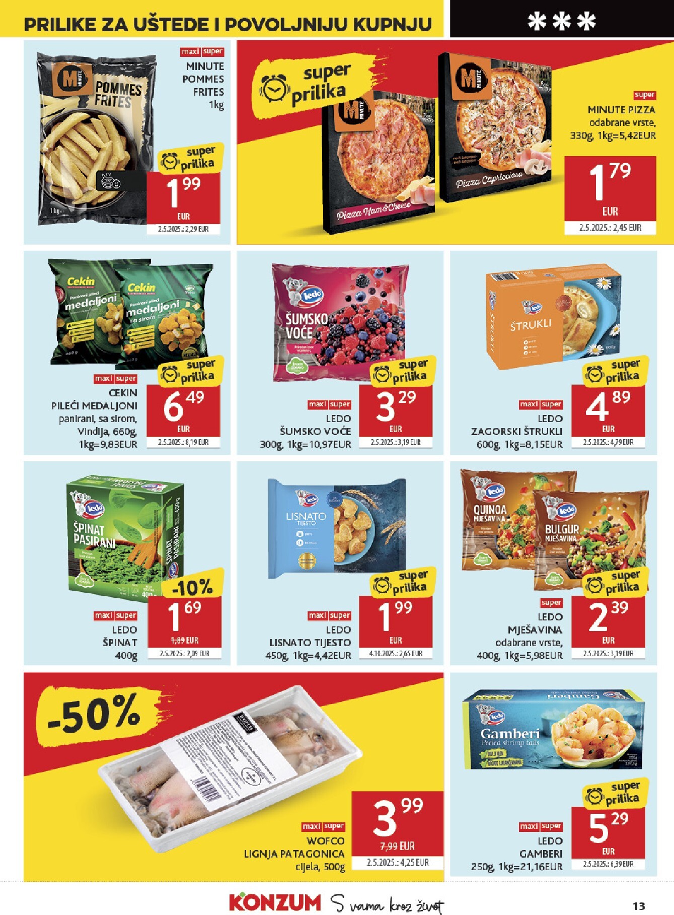 konzum - Novi Konzum katalog od srijede, 22.07.2026 do utorka, 28.07.2026 - page: 13