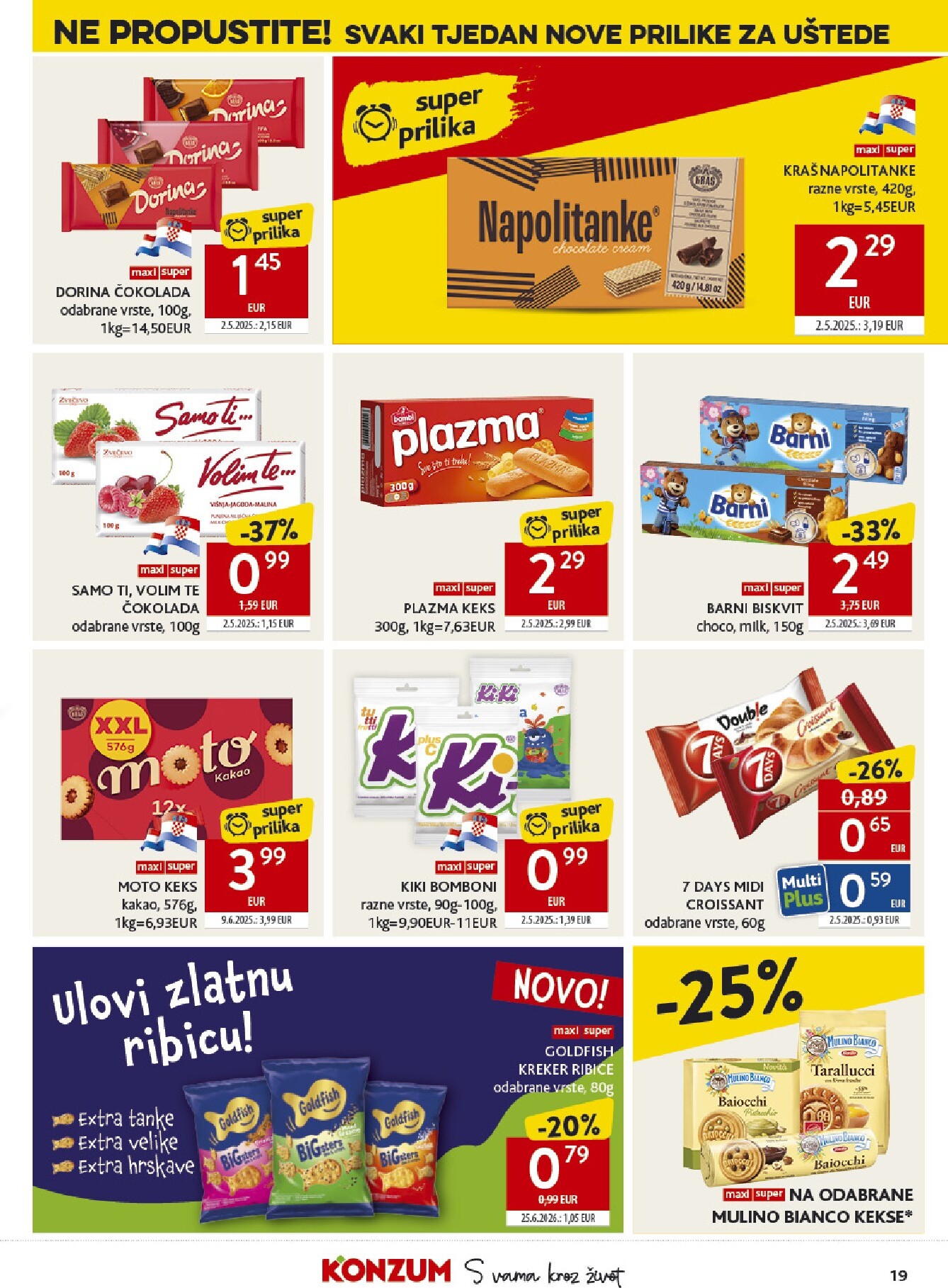 konzum - Novi Konzum katalog od srijede, 29.07.2026 do ponedjeljka, 03.08.2026 - page: 19