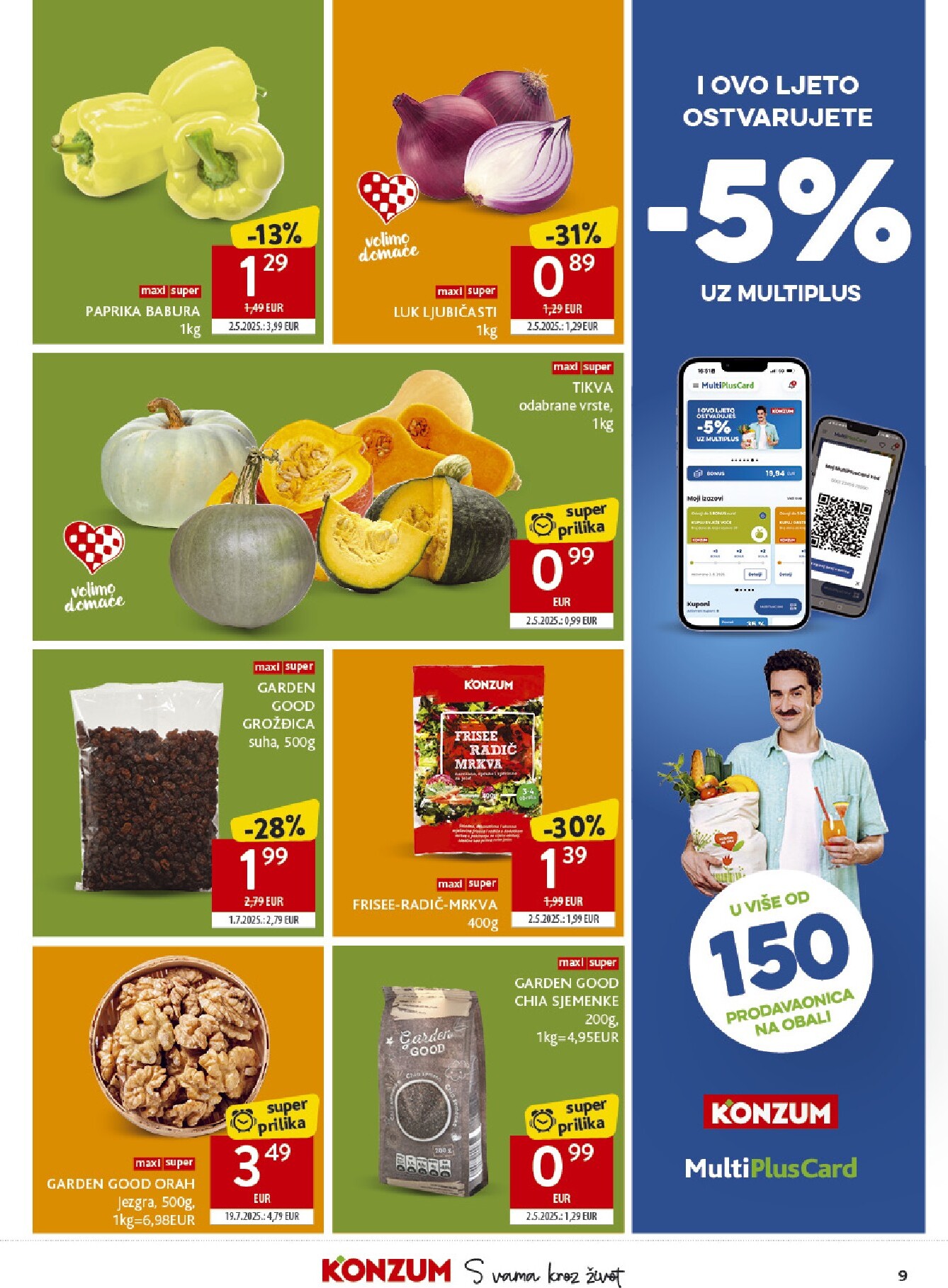 konzum - Novi Konzum katalog od srijede, 29.07.2026 do ponedjeljka, 03.08.2026 - page: 9