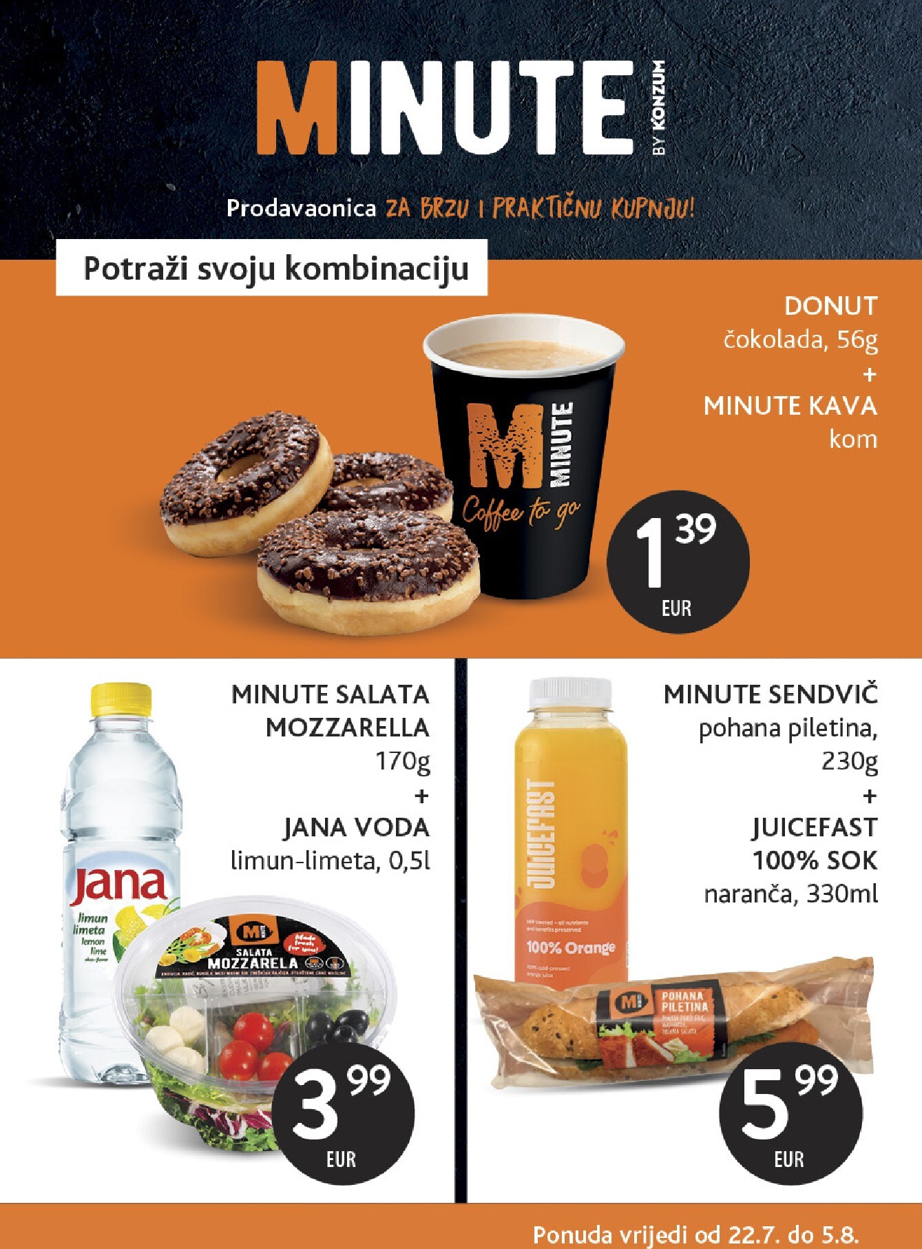 konzum - Novi Konzum katalog od srijede, 29.07.2026 do ponedjeljka, 03.08.2026 - page: 38