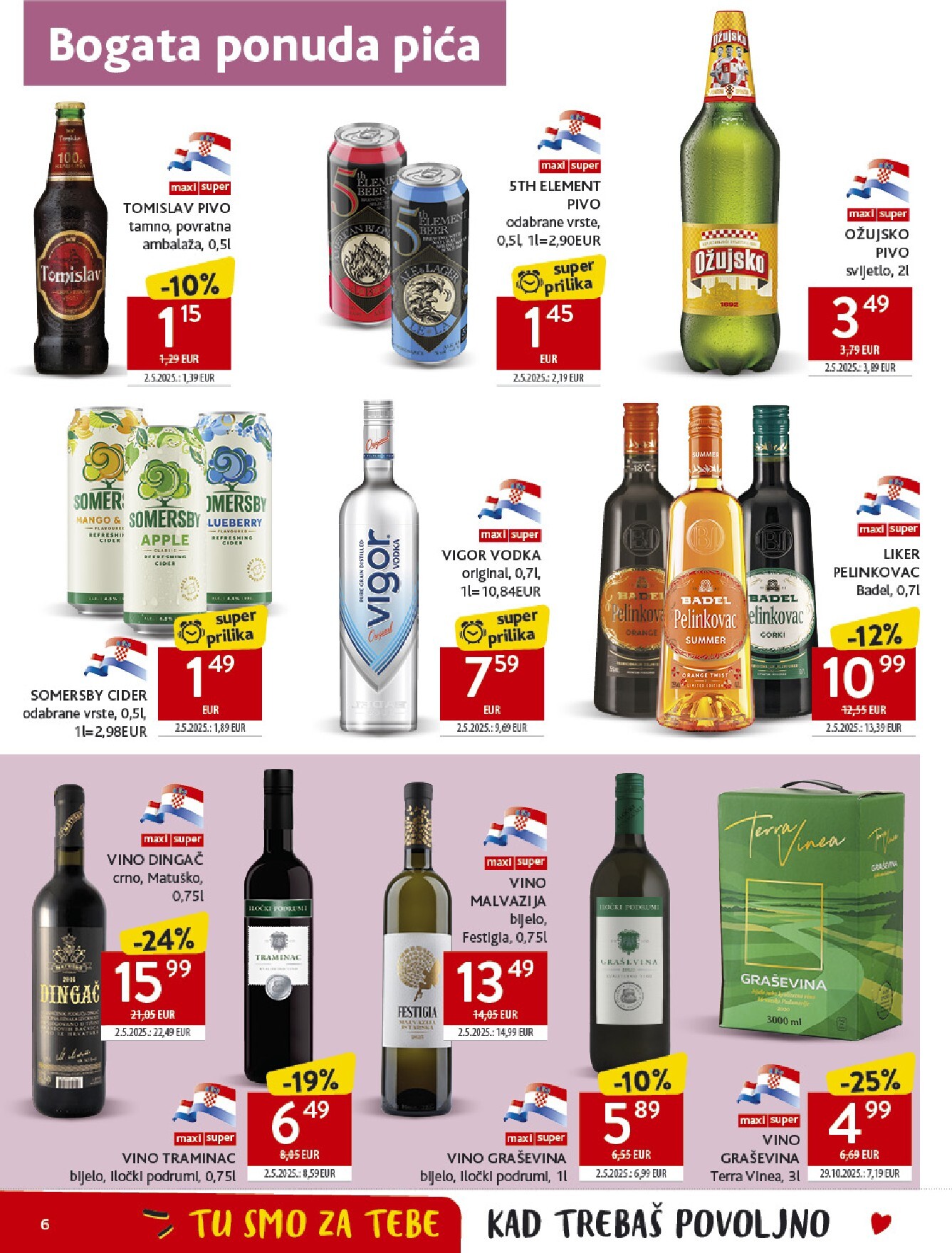 konzum - Novi Konzum katalog od srijede, 29.07.2026 do ponedjeljka, 03.08.2026 - page: 6