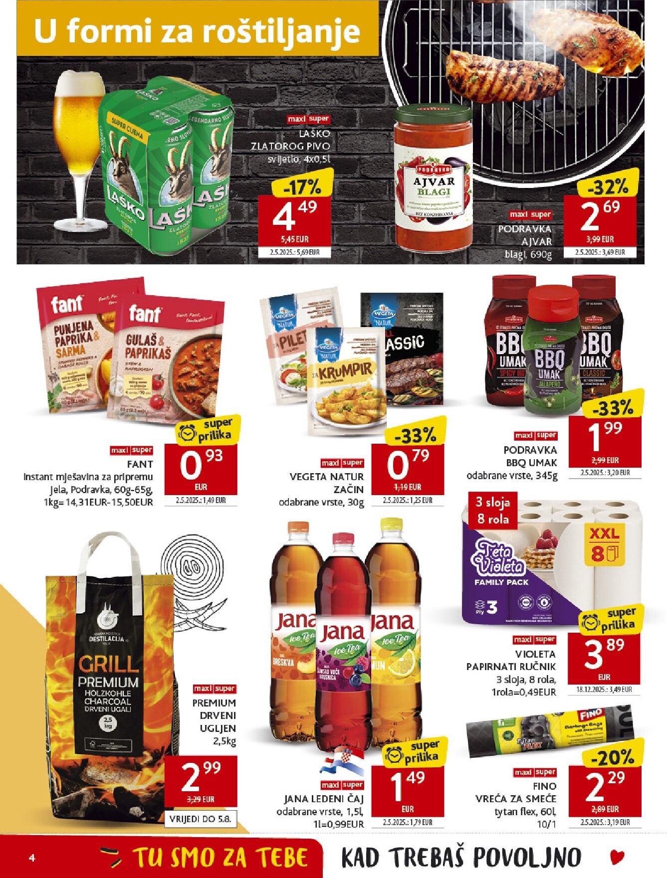 konzum - Novi Konzum katalog od srijede, 29.07.2026 do ponedjeljka, 03.08.2026 - page: 4