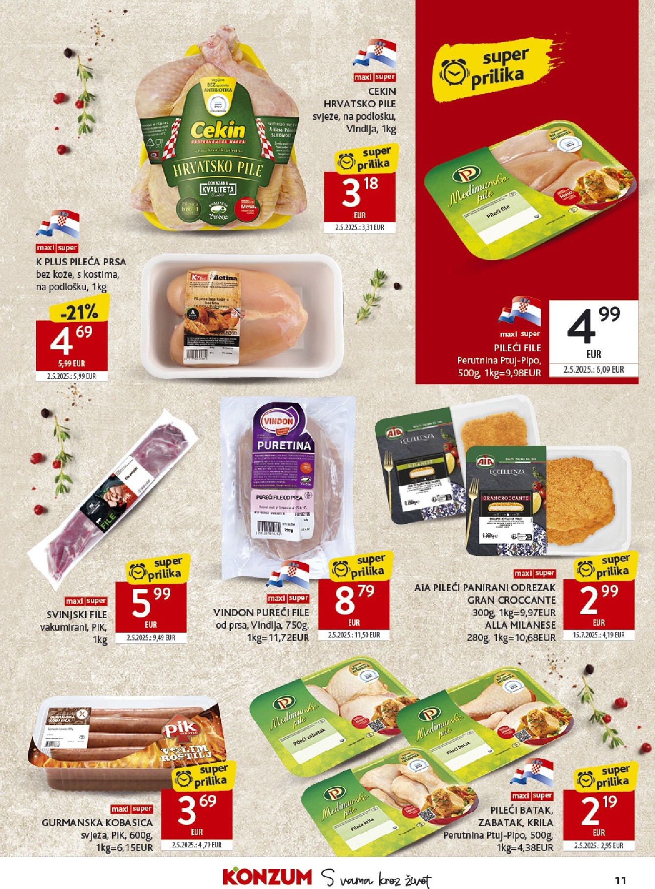 konzum - Novi Konzum katalog od srijede, 29.07.2026 do ponedjeljka, 03.08.2026 - page: 11