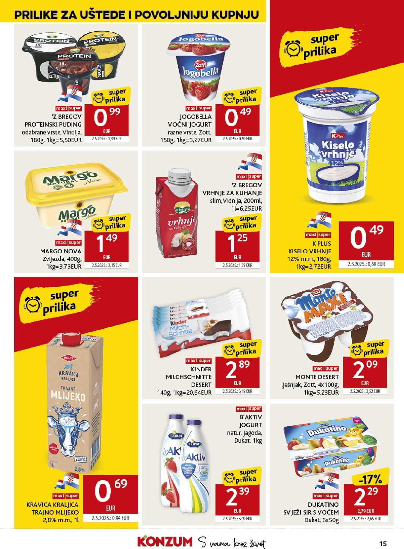 konzum - Novi Konzum katalog od utorka, 04.08.2026 do utorka, 11.08.2026 - page: 15
