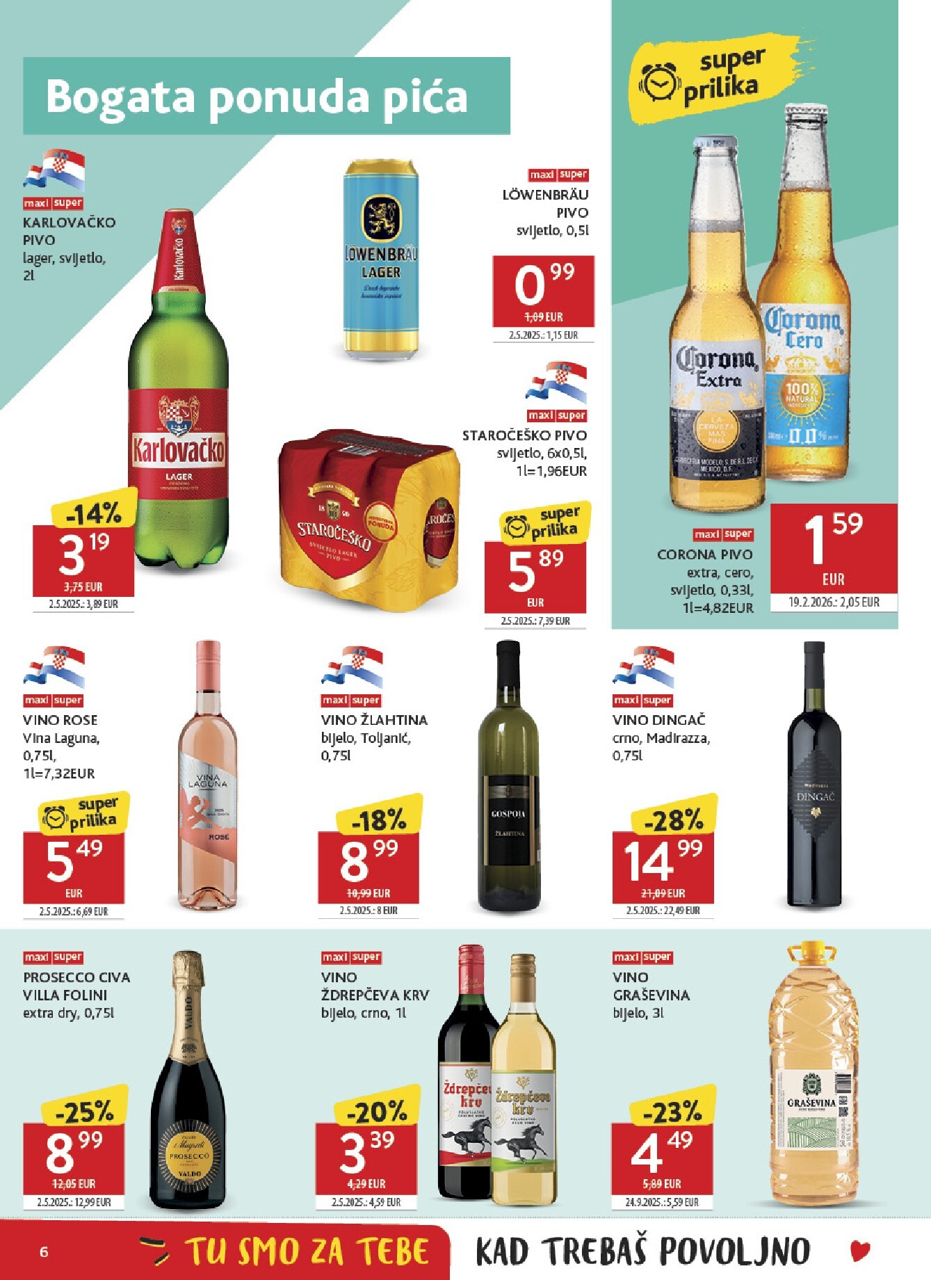konzum - Novi Konzum katalog od utorka, 04.08.2026 do utorka, 11.08.2026 - page: 6