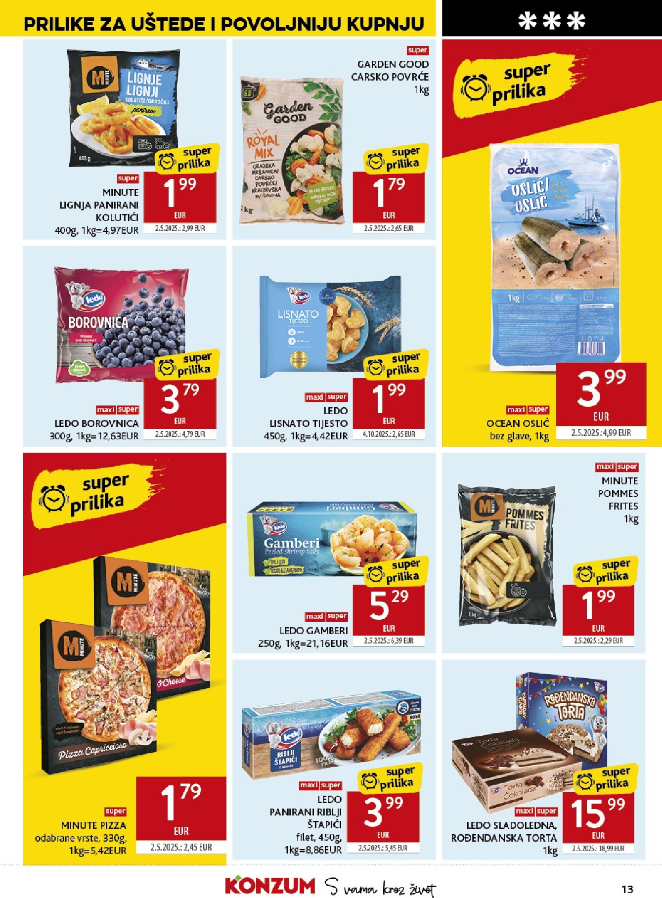 konzum - Novi Konzum katalog od utorka, 04.08.2026 do utorka, 11.08.2026 - page: 13