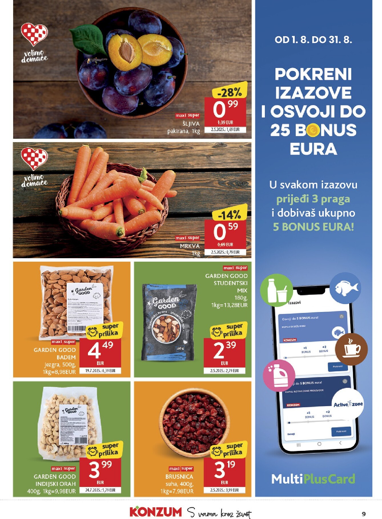 konzum - Novi Konzum katalog od utorka, 04.08.2026 do utorka, 11.08.2026 - page: 9