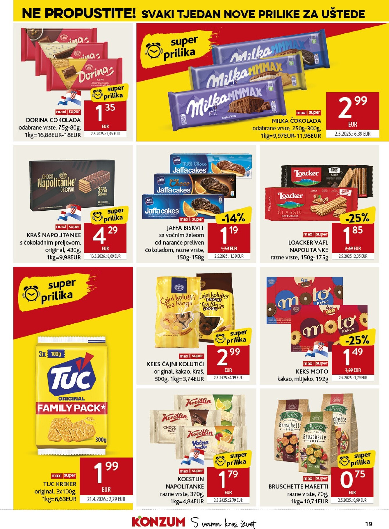 konzum - Novi Konzum katalog od utorka, 04.08.2026 do utorka, 11.08.2026 - page: 19