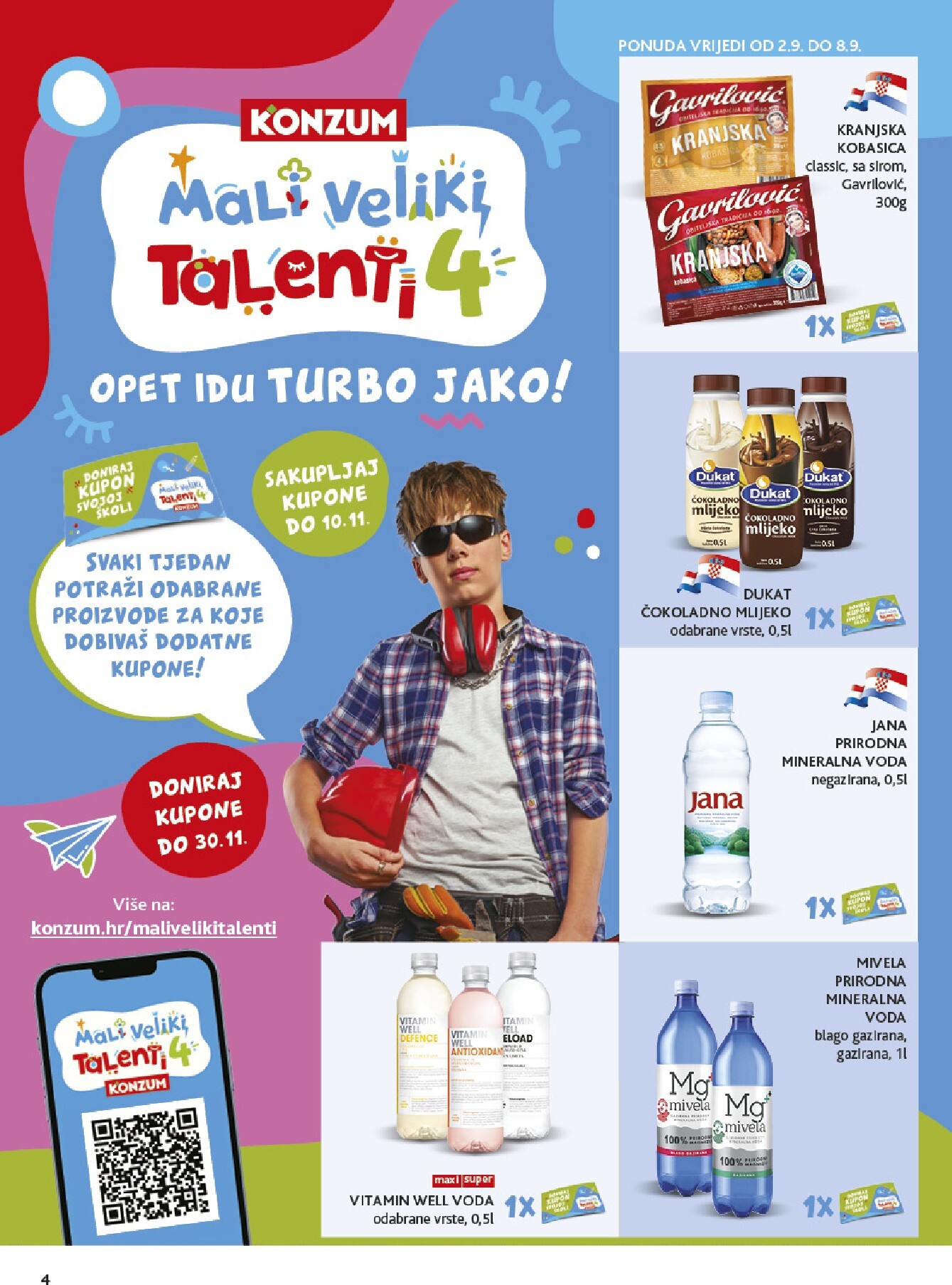 konzum - Novi Konzum katalog od srijede, 02.09.2026 do utorka, 08.09.2026 - page: 4
