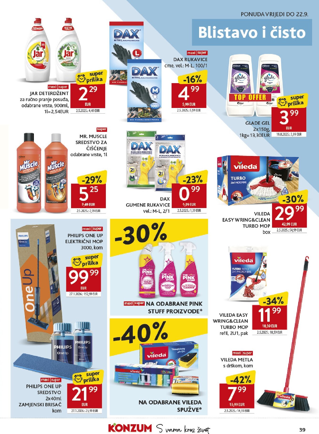konzum - Novi Konzum katalog od srijede, 09.09.2026 do utorka, 15.09.2026 - page: 39