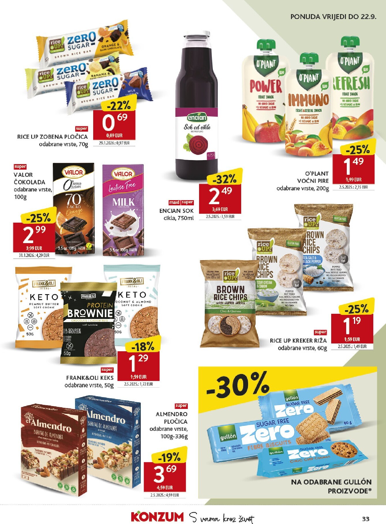 konzum - Novi Konzum katalog od srijede, 09.09.2026 do utorka, 15.09.2026 - page: 33