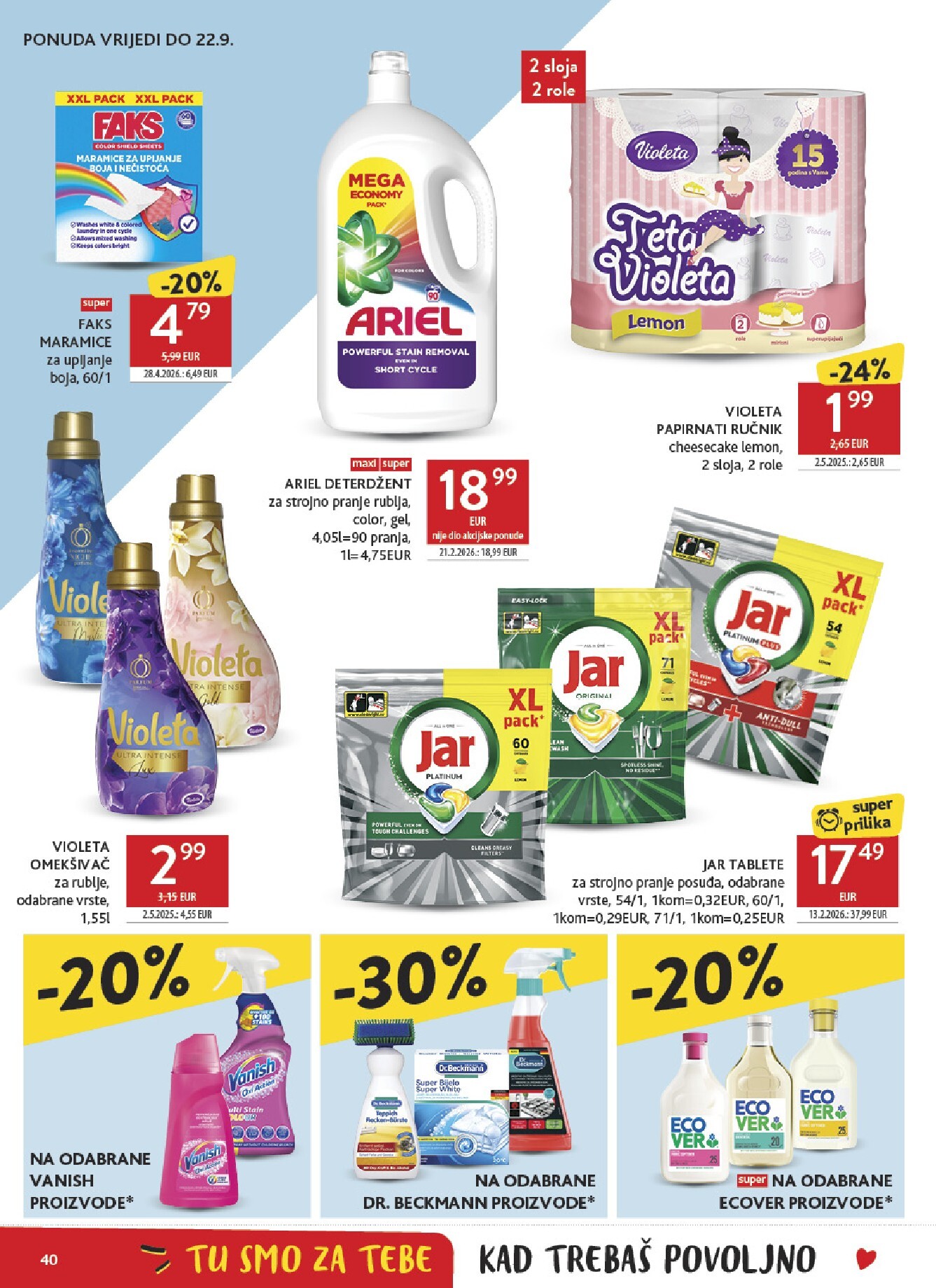 konzum - Novi Konzum katalog od srijede, 09.09.2026 do utorka, 15.09.2026 - page: 40