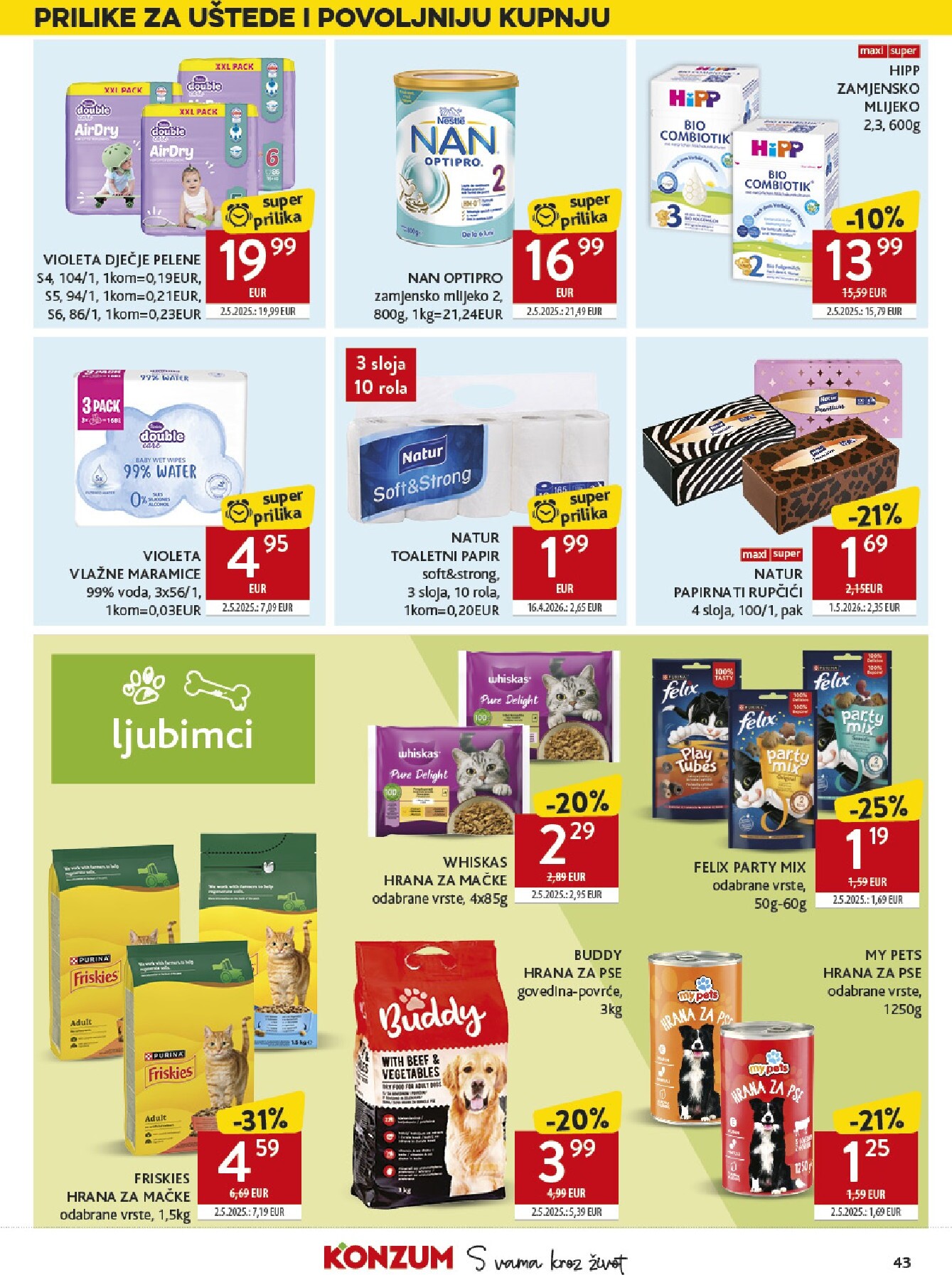 konzum - Novi Konzum katalog od srijede, 09.09.2026 do utorka, 15.09.2026 - page: 43