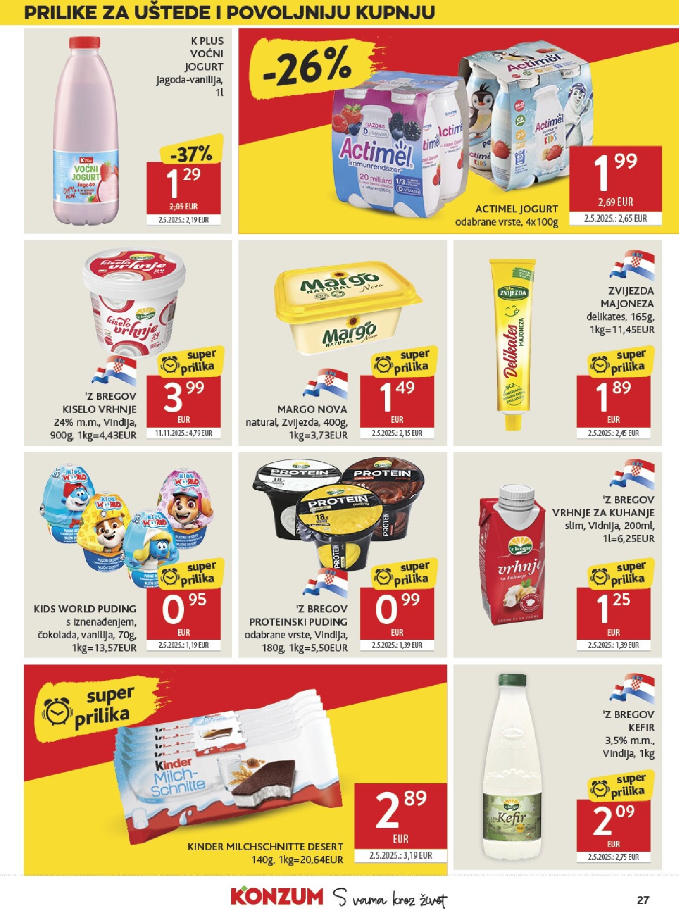 konzum - Novi Konzum katalog od srijede, 09.09.2026 do utorka, 15.09.2026 - page: 27