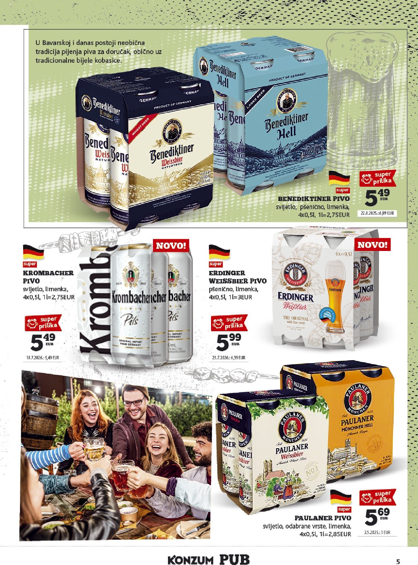 konzum - Aktualni katalog Konzum - Pub od ponedjeljka, 14.09.2026 do nedjelje, 27.09.2026 - page: 5