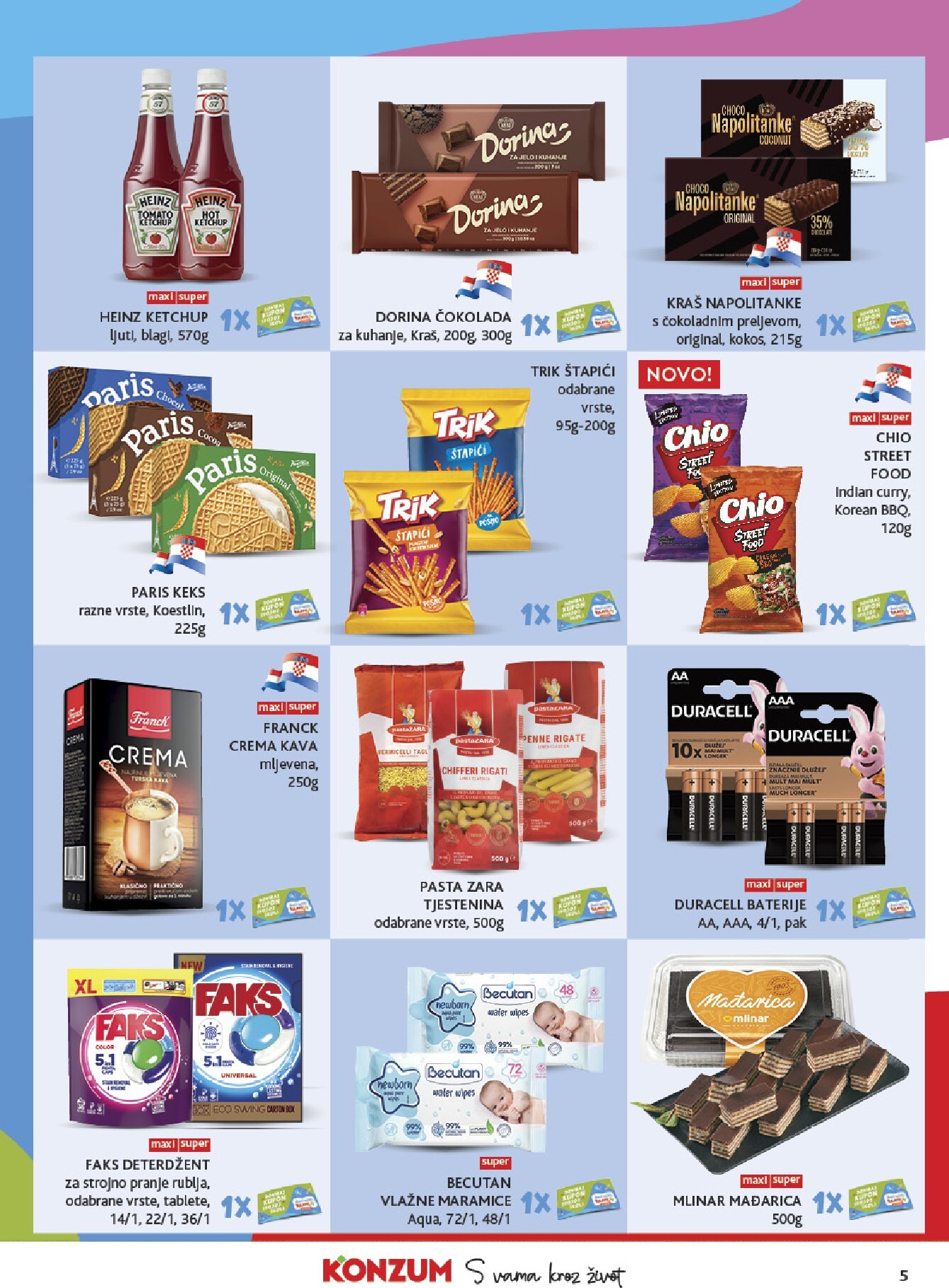 konzum - Novi Konzum katalog od srijede, 16.09.2026 do utorka, 22.09.2026 - page: 5